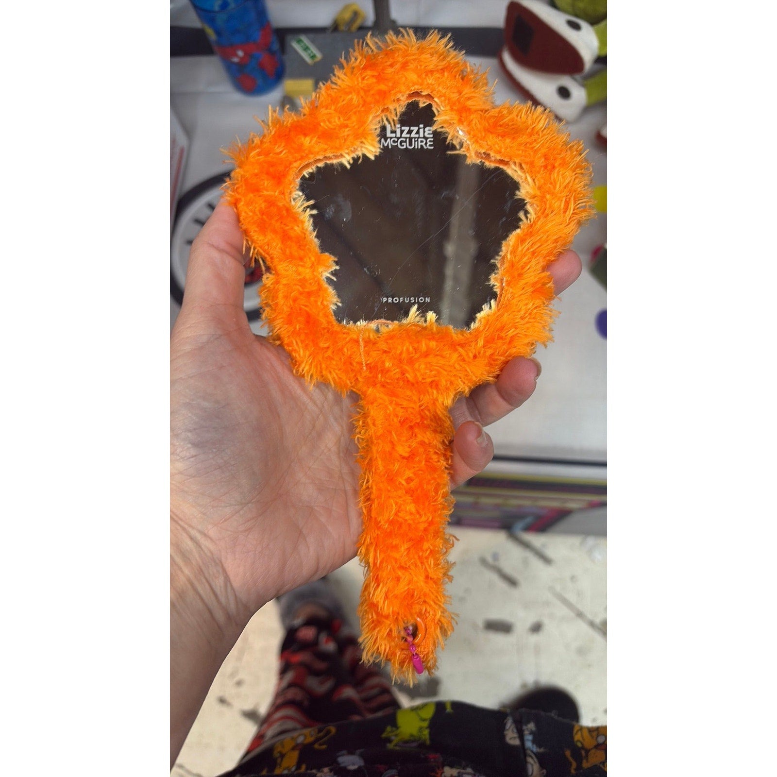 Profusion x Lizzie McGuire "Seriously Cool"  Mirror - Fuzzy - new with tags