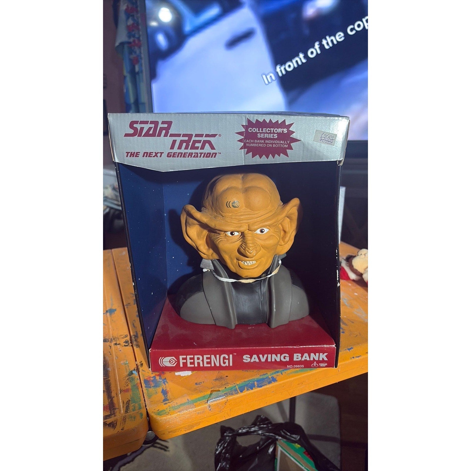 Star Trek The Next Generation Ferengi Saving Bank 1994 Thinkway TNG Collector's