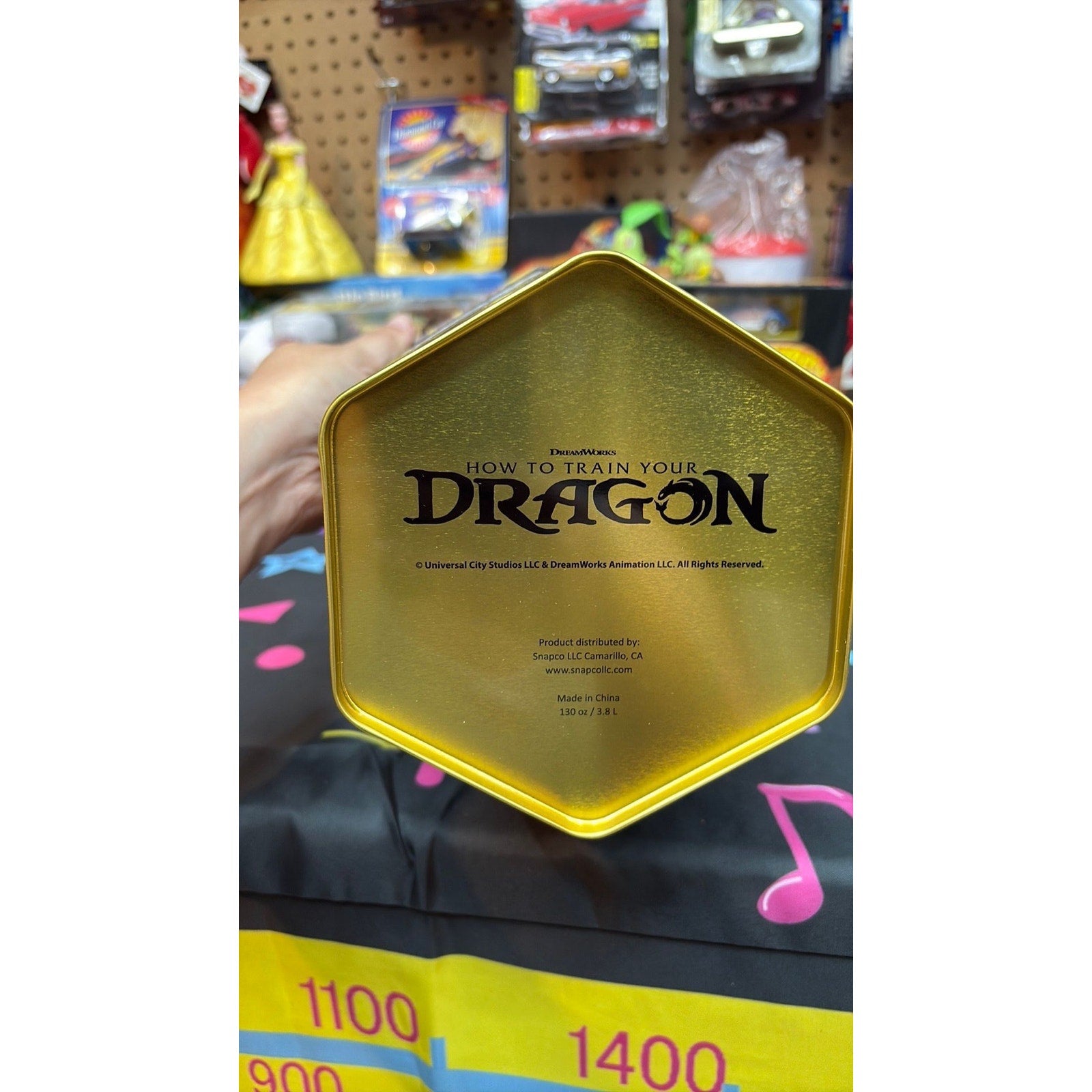 Cinemark - How to Train Your Dragon - Dragons Popcorn Tin - 2025 NEW Embossed