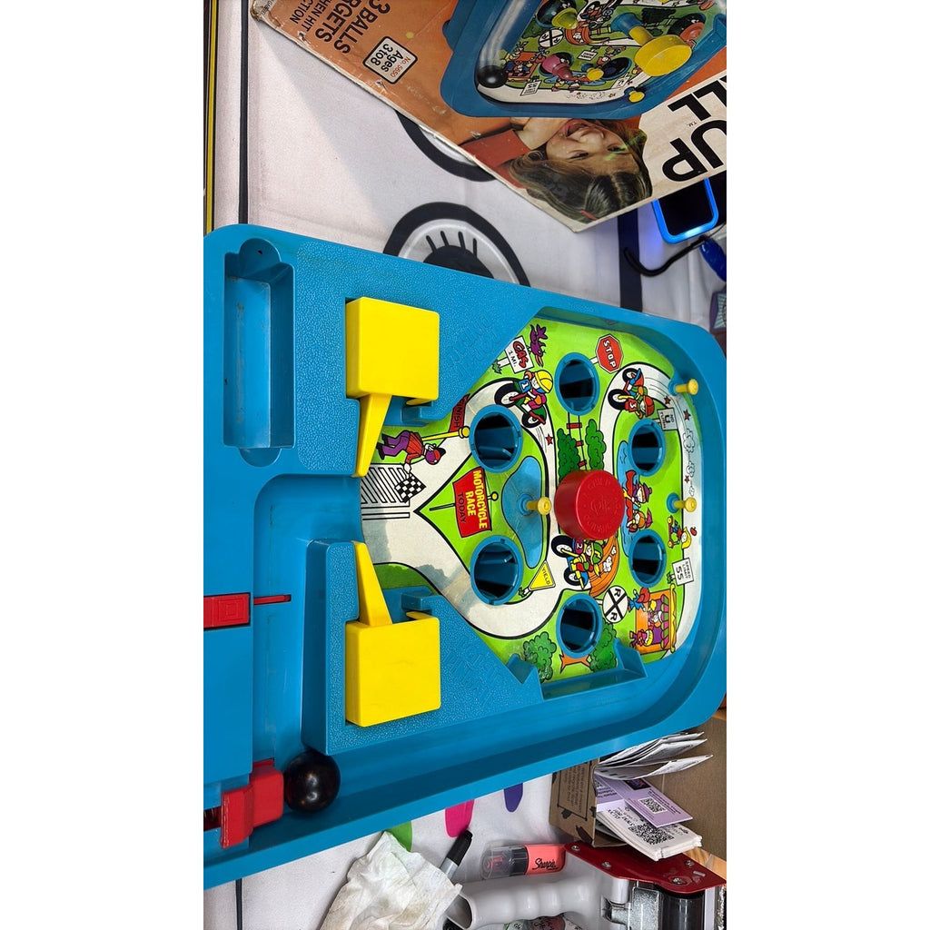 RARE 1978 Vintage Gabriel Child Guidance Toys Pop-up Pinball Game Table Top 70s - Read Description