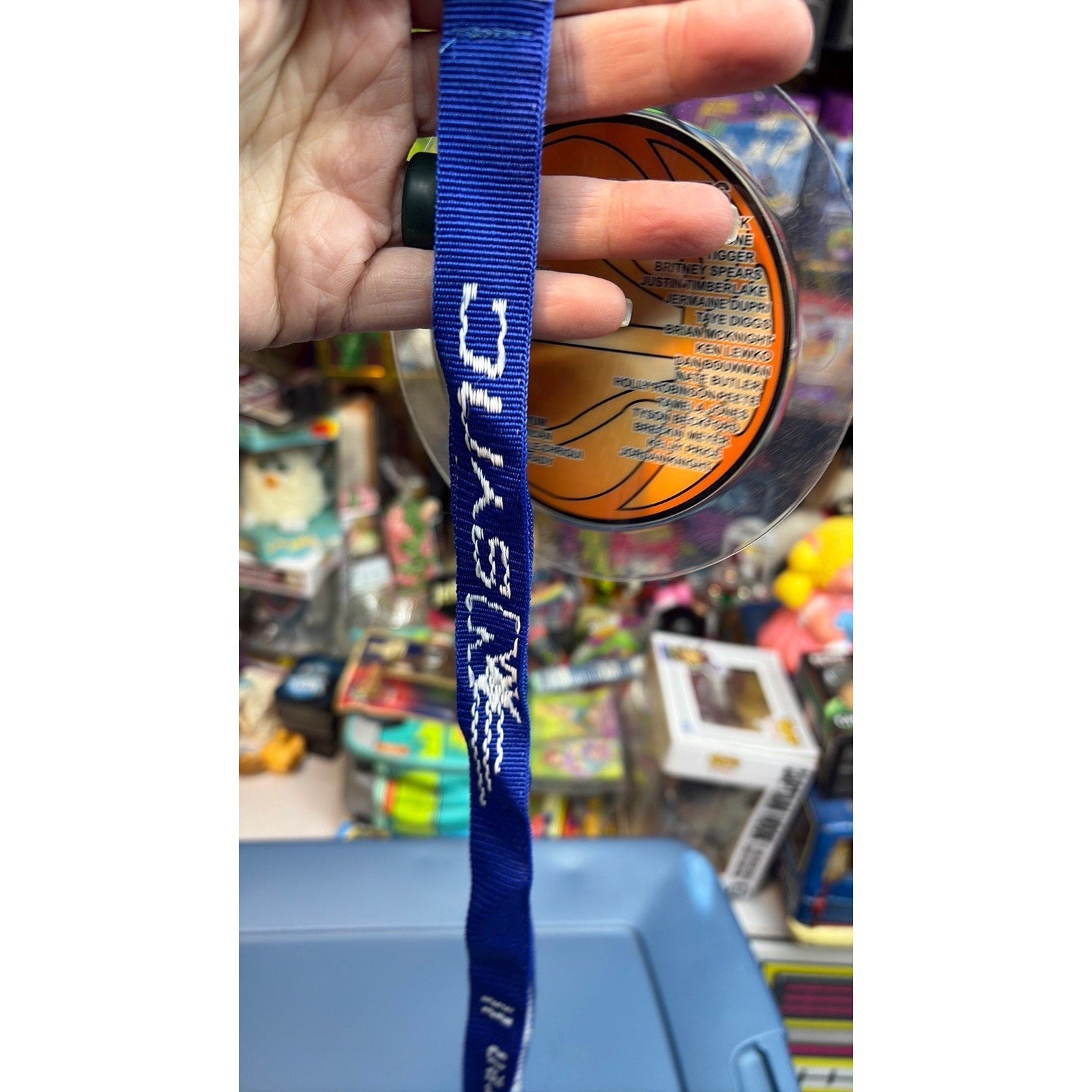 NSYNC 2001 challenge children lanyard