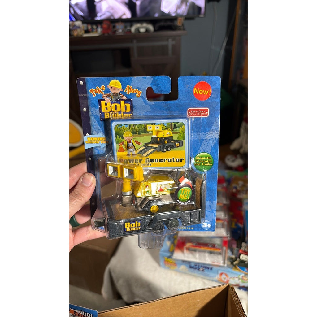 BOB THE BUILDER TAKE ALONG POWER GENERATOR WITH WORKING LIGHTS * DATED 2006
