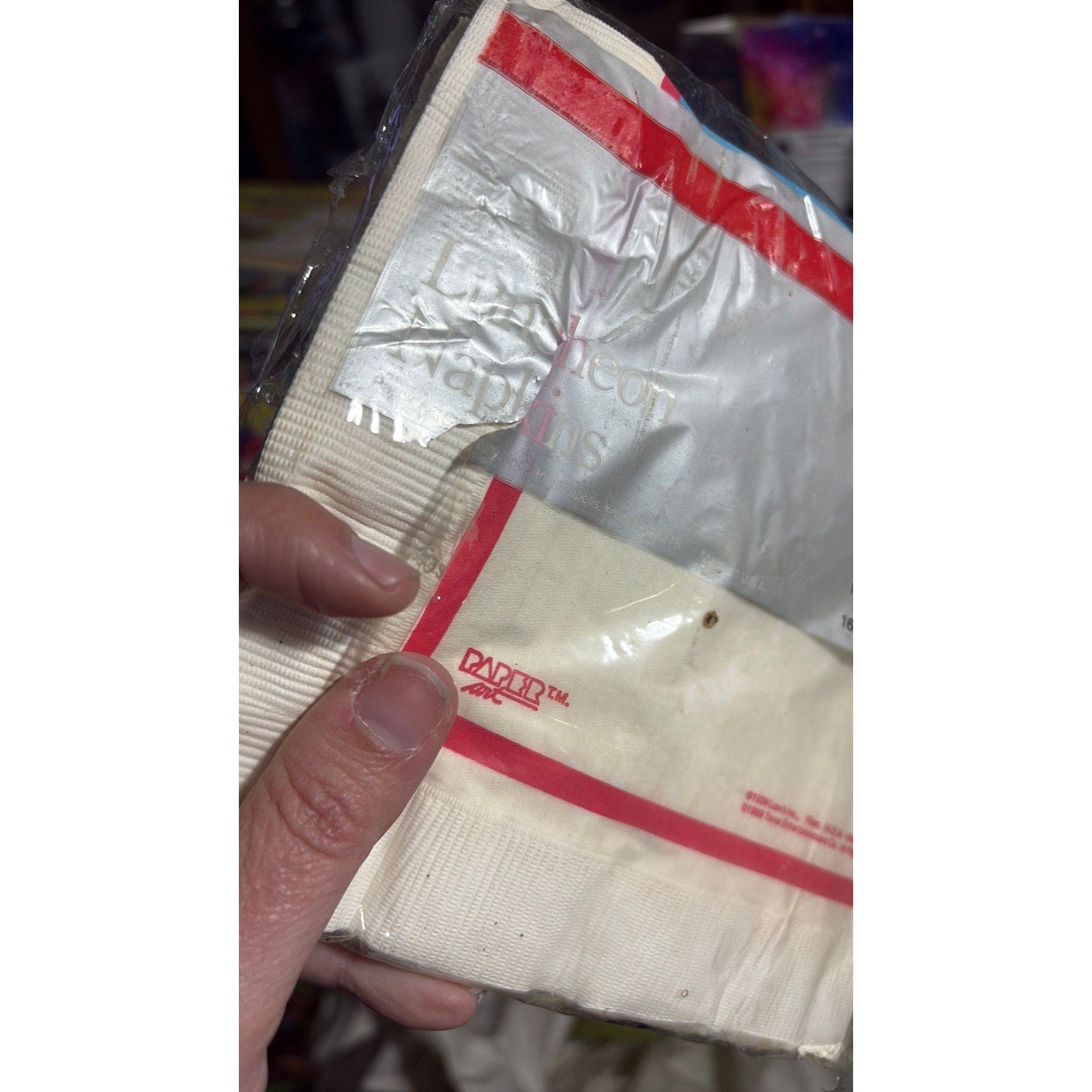 16 Vintage Wizard of Oz Beverage Napkins, Birthdays Oh My! Paper Art, 1989, mint