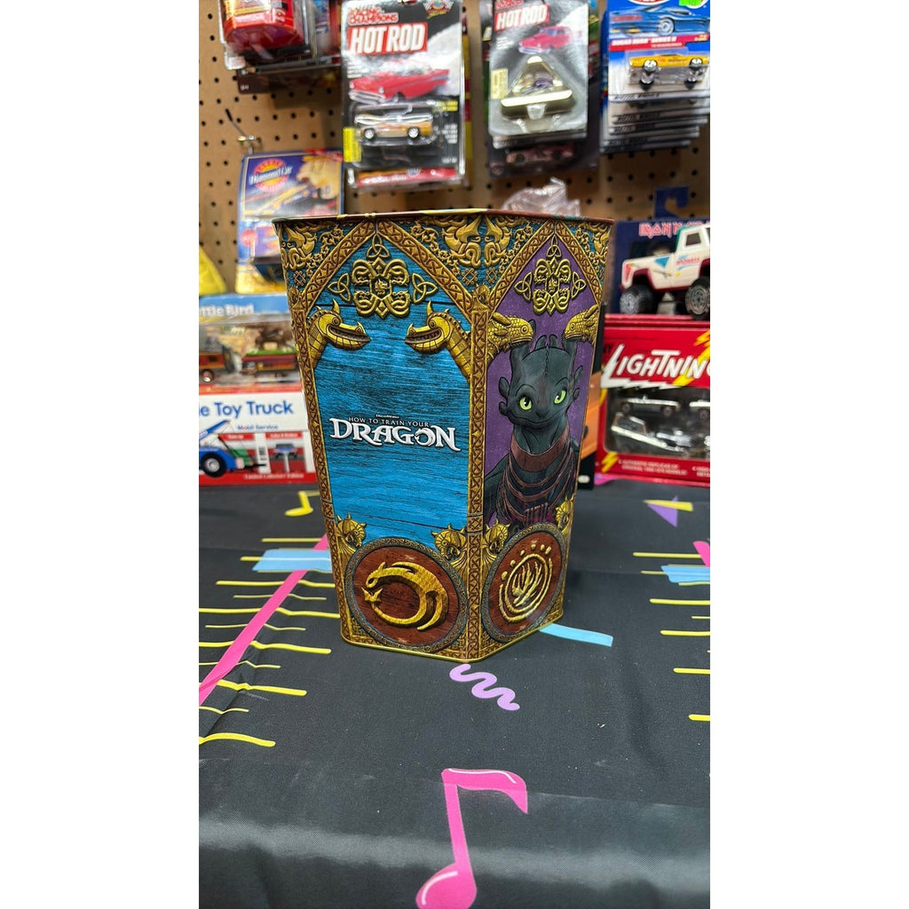 Cinemark - How to Train Your Dragon - Dragons Popcorn Tin - 2025 NEW Embossed