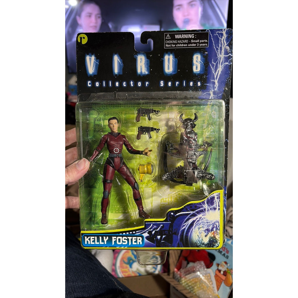 VIRUS Collector Series KELLY FOSTER Action Figure RESAURUS 1998 Vintage Toy NEW
