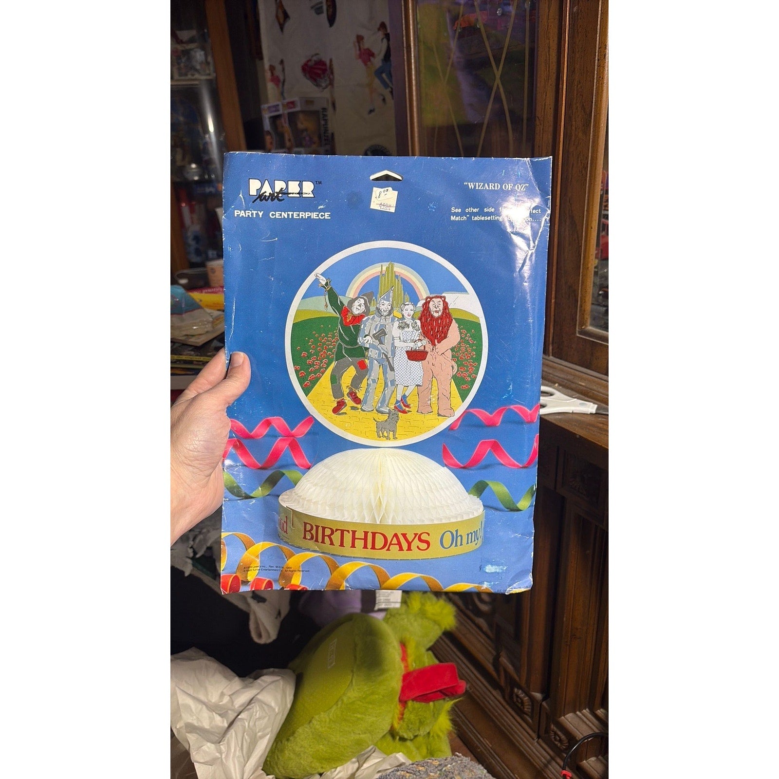 1989 Wizard of Oz party centerpiece - Paper Art - Oh My!