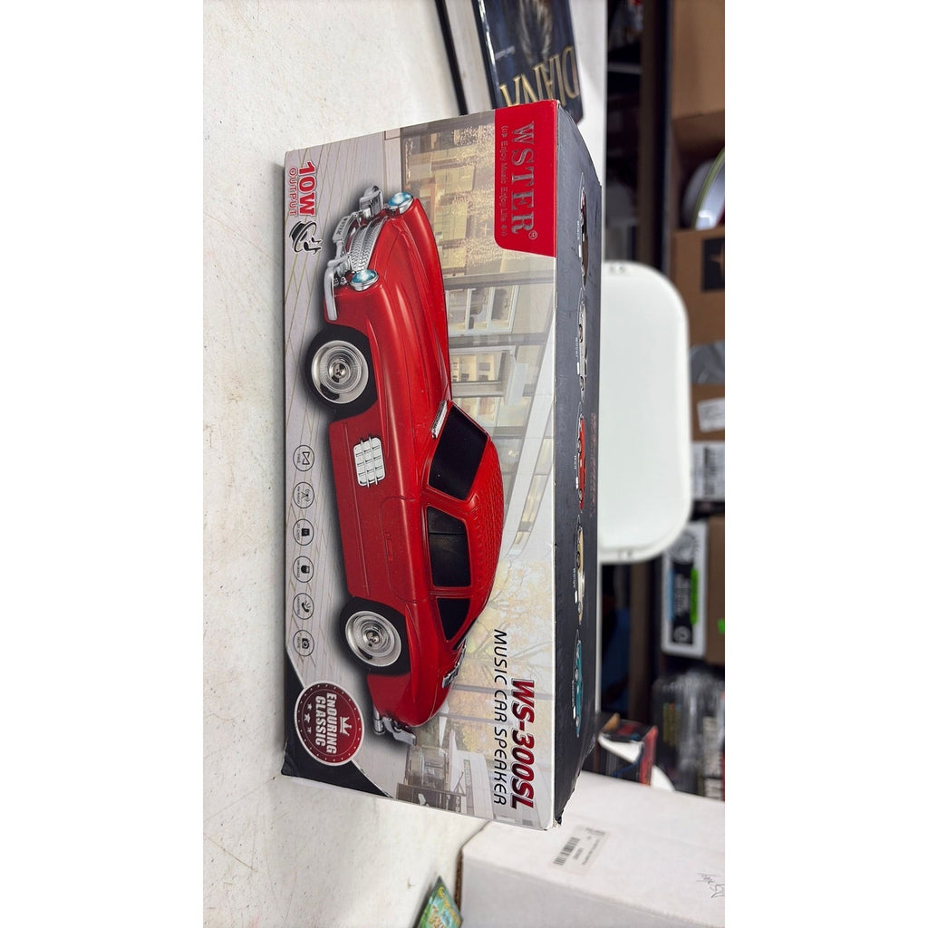 Bluetooth Speaker Car WS-300SL MUSIC CAR Speaker USB RECHARGEABLE FM Radio tf