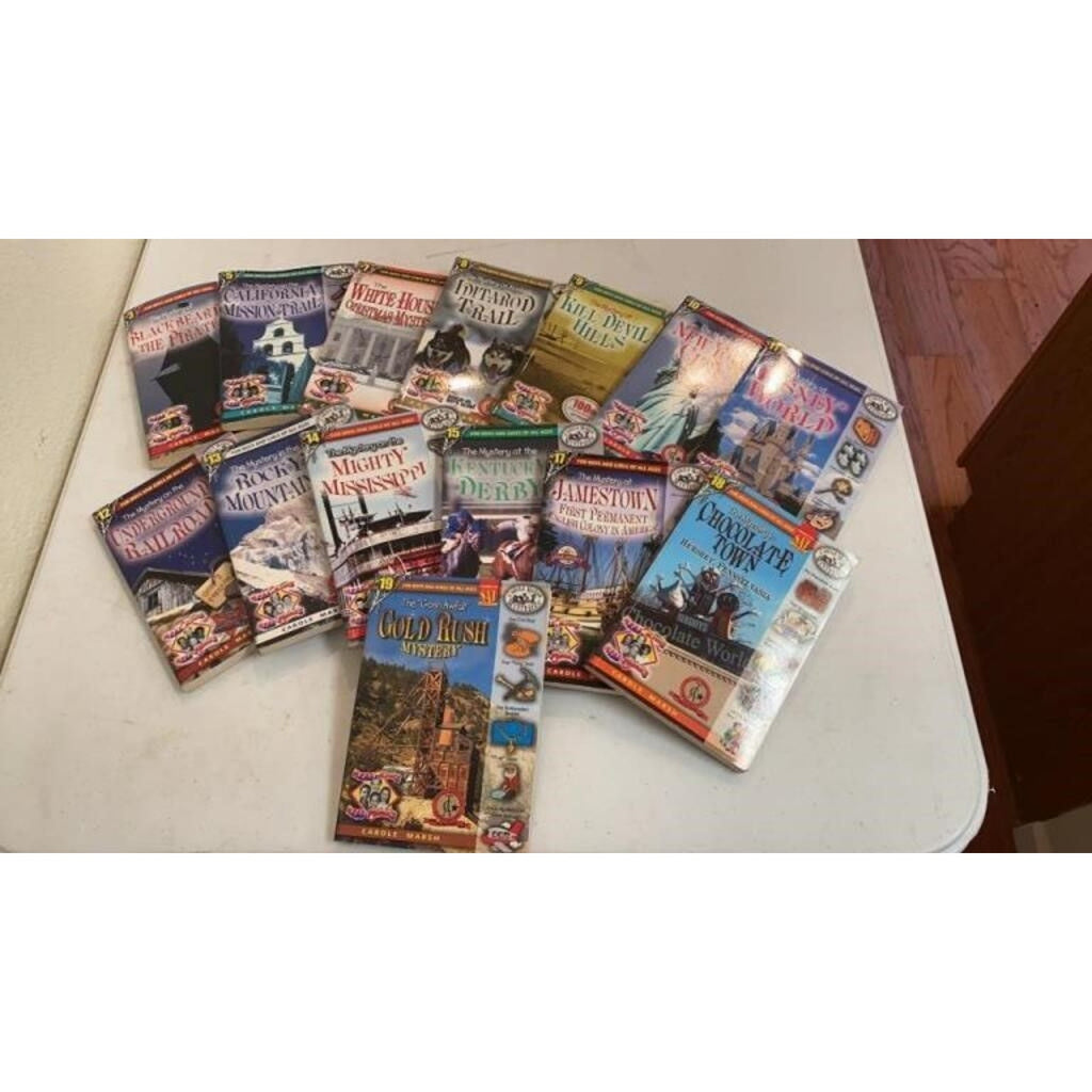 Carol Marsh Mysteries books (3,5,7-15, 17-19)