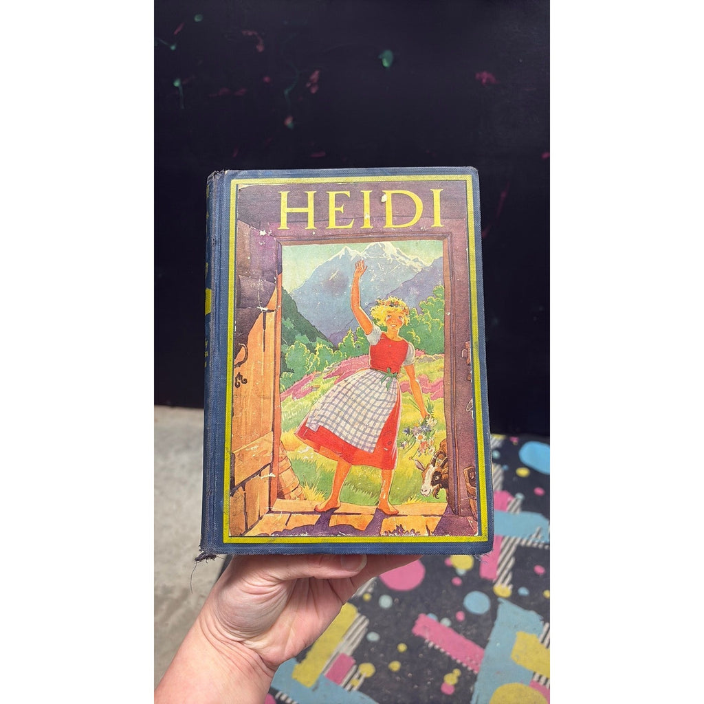 Heidi by Johanna Spyri Art By Maud & Miska Petersham Garden City 1932 VTG Book