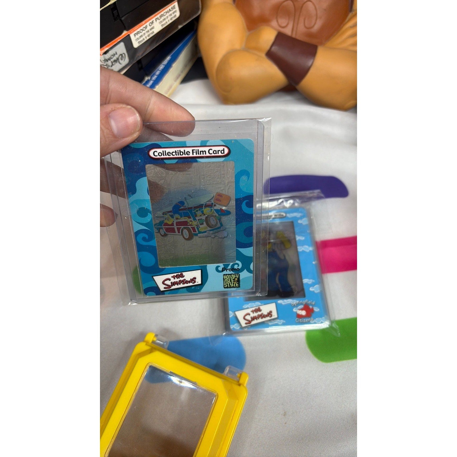 2000 ARTBOX THE SIMPSONS FILM CARDZ COMPLETE-46 CARD FULL SET WITH VIEWER