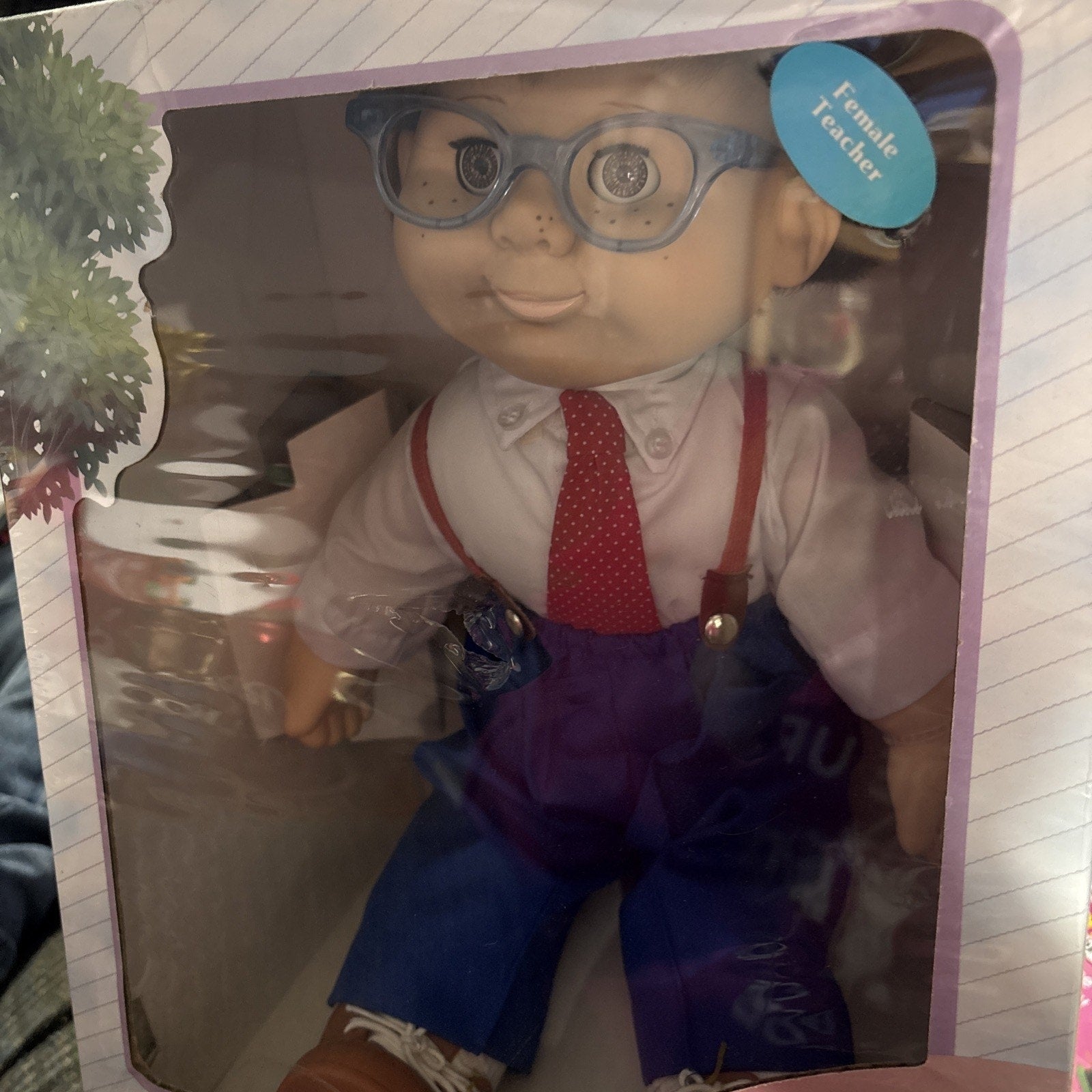 Vintage Wanna Be 1986 Male Teacher NEW IN BOX