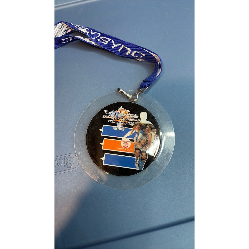 NSYNC 2001 challenge children lanyard