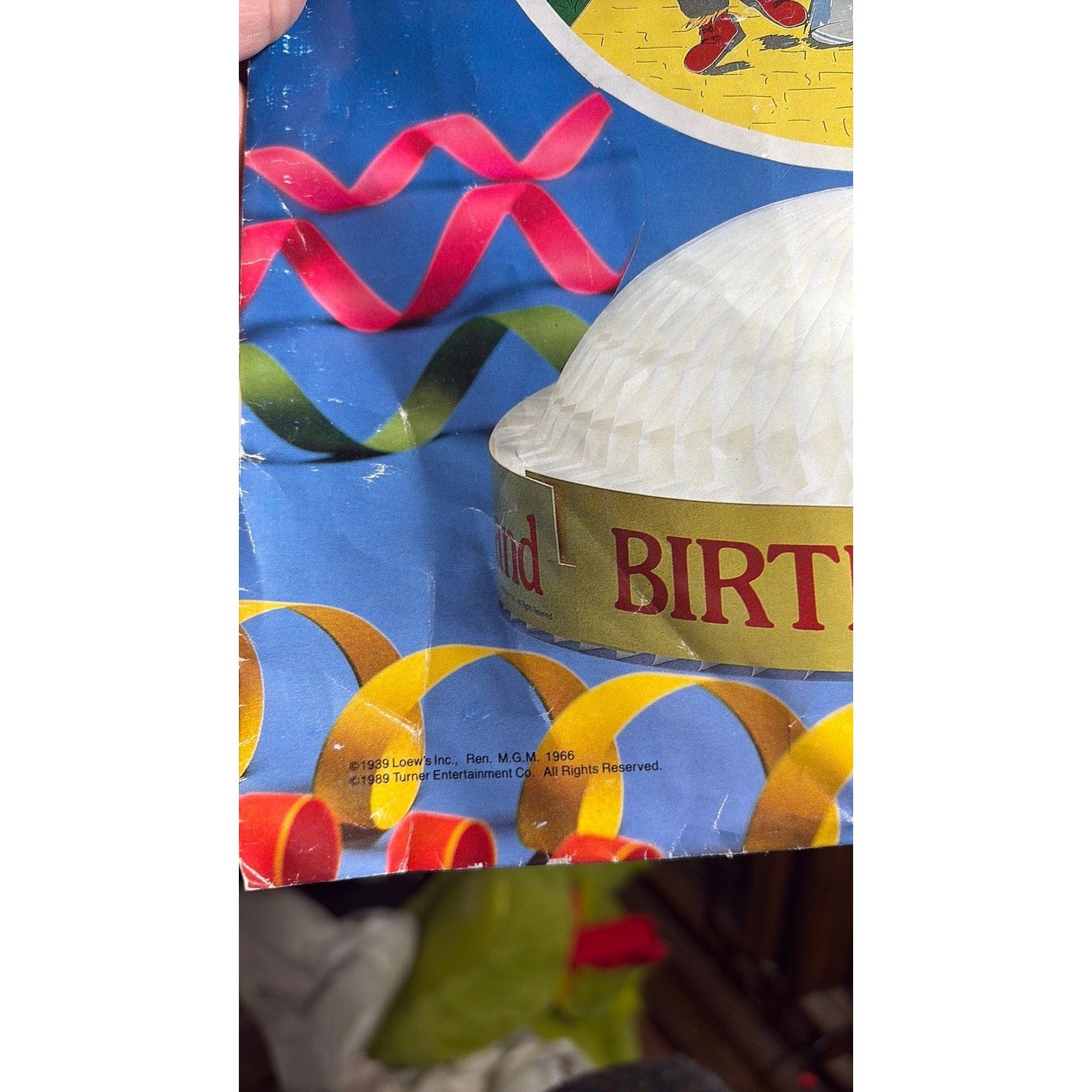 1989 Wizard of Oz party centerpiece - Paper Art - Oh My!