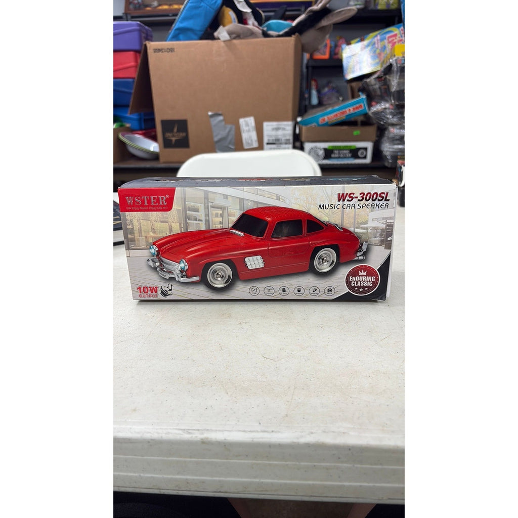 Bluetooth Speaker Car WS-300SL MUSIC CAR Speaker USB RECHARGEABLE FM Radio tf