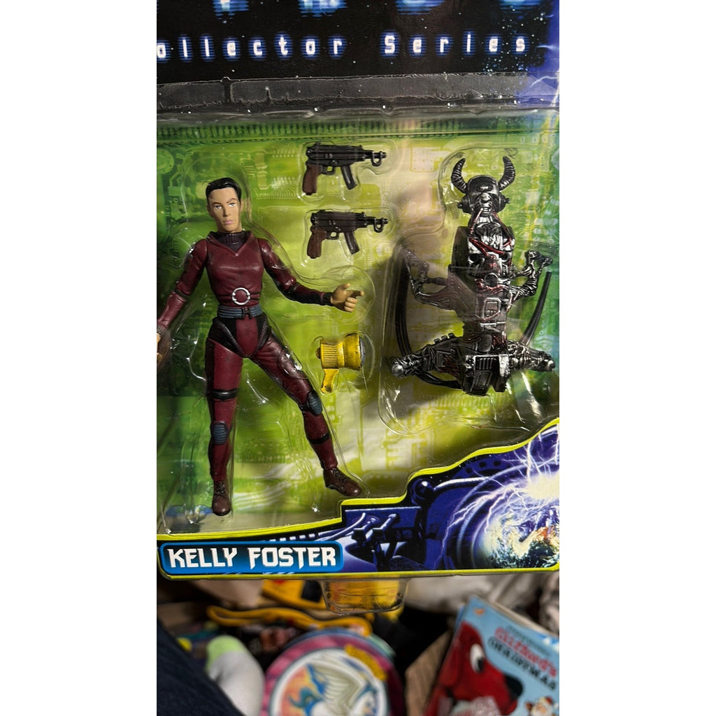 VIRUS Collector Series KELLY FOSTER Action Figure RESAURUS 1998 Vintage Toy NEW