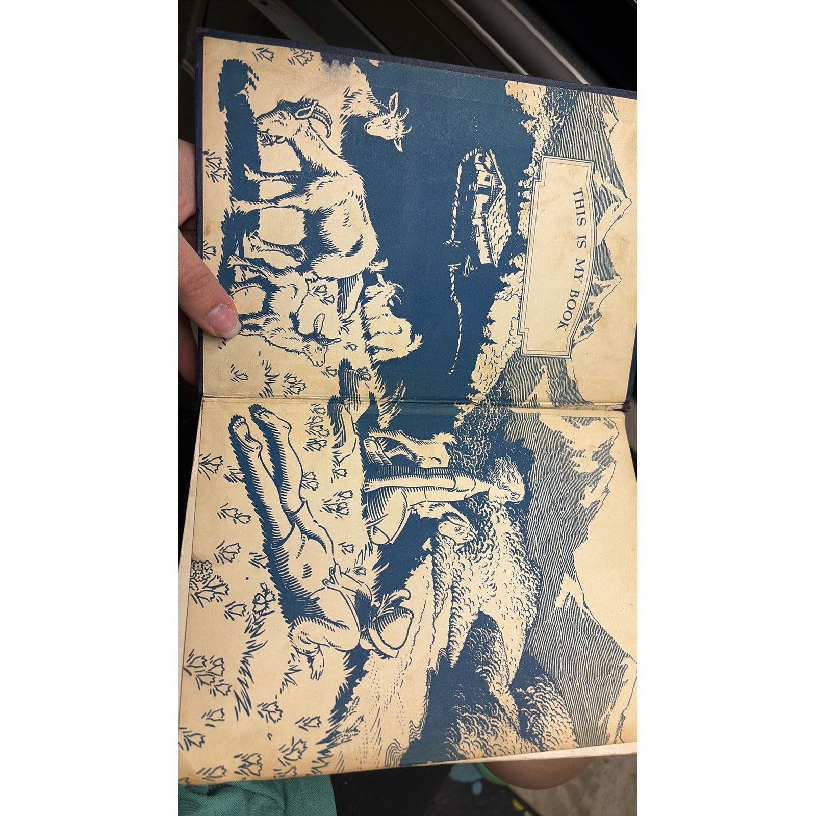 Heidi by Johanna Spyri Art By Maud & Miska Petersham Garden City 1932 VTG Book