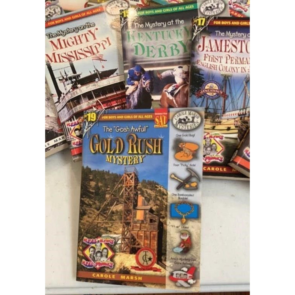 Carol Marsh Mysteries books (3,5,7-15, 17-19)