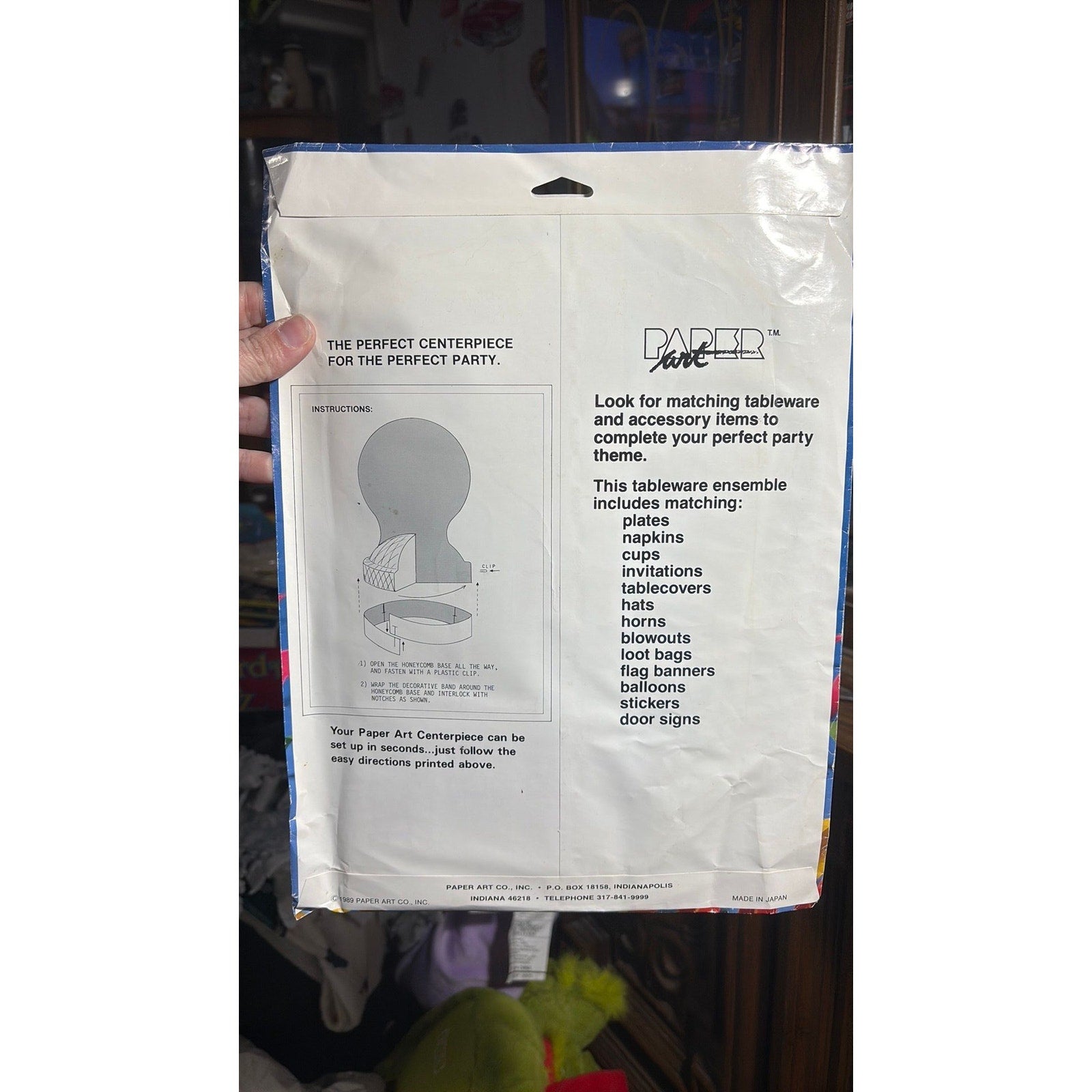 1989 Wizard of Oz party centerpiece - Paper Art - Oh My!