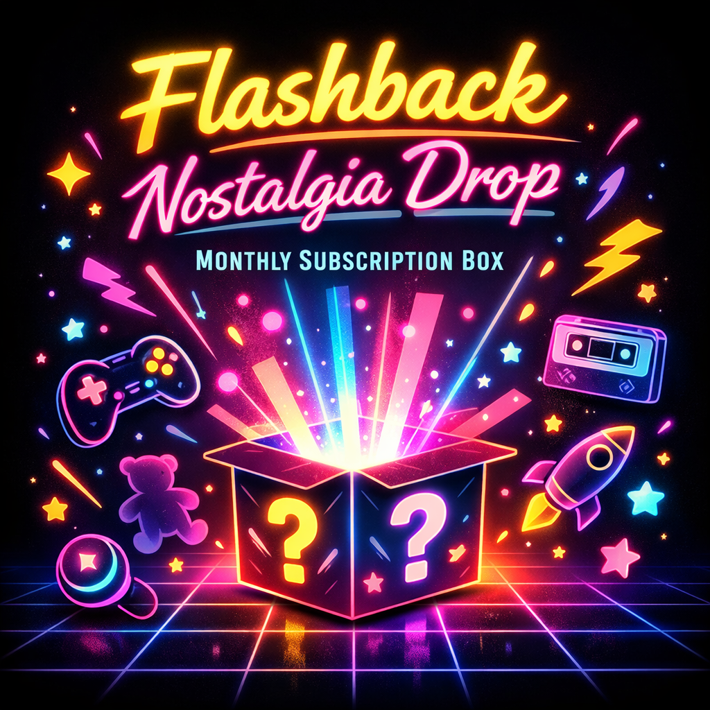 Flashback Nostalgia Drop – Monthly Subscription Box