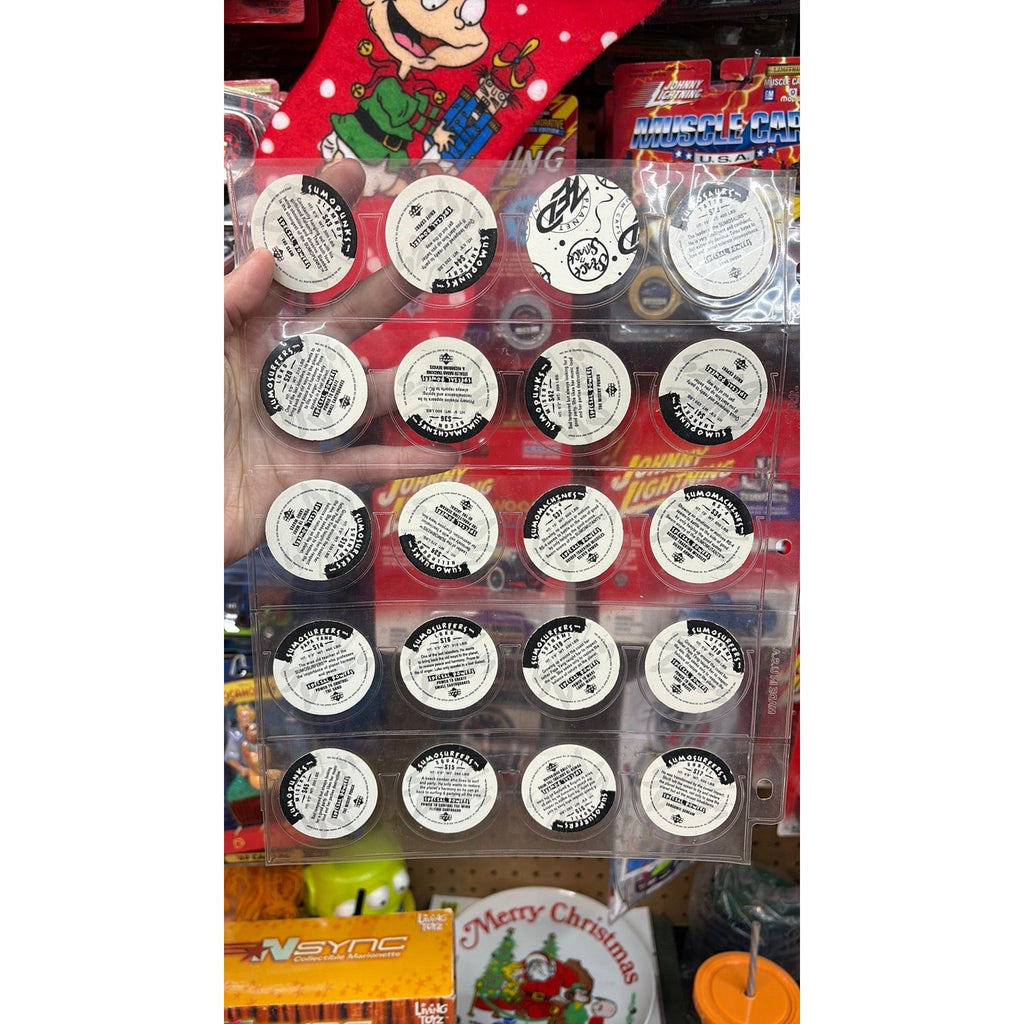 Lot of 19 (20 total) Pogs VTG 1990’s Sumo Multiple Series
