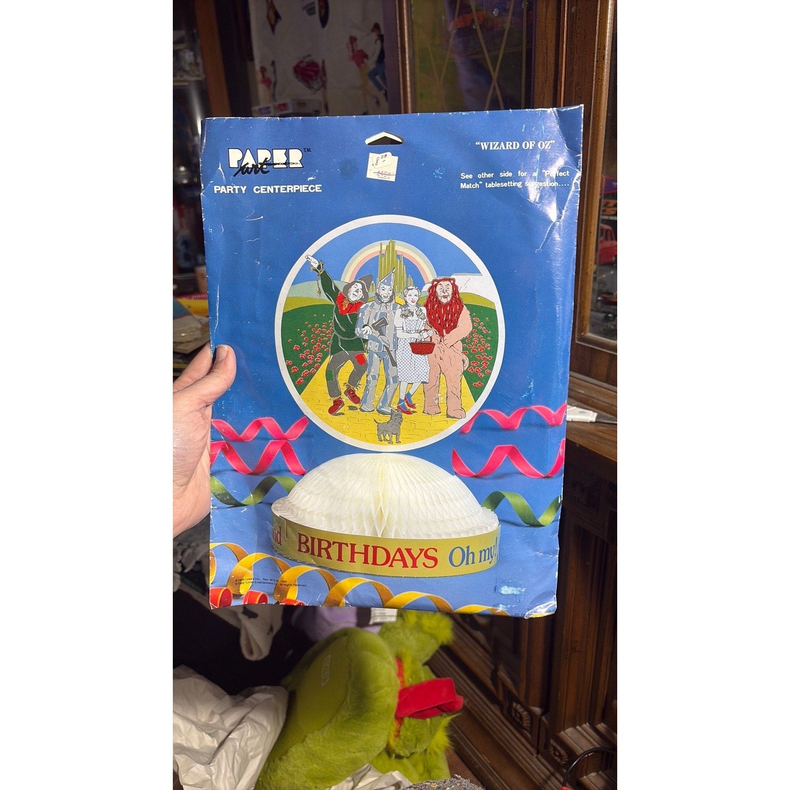 1989 Wizard of Oz party centerpiece - Paper Art - Oh My!