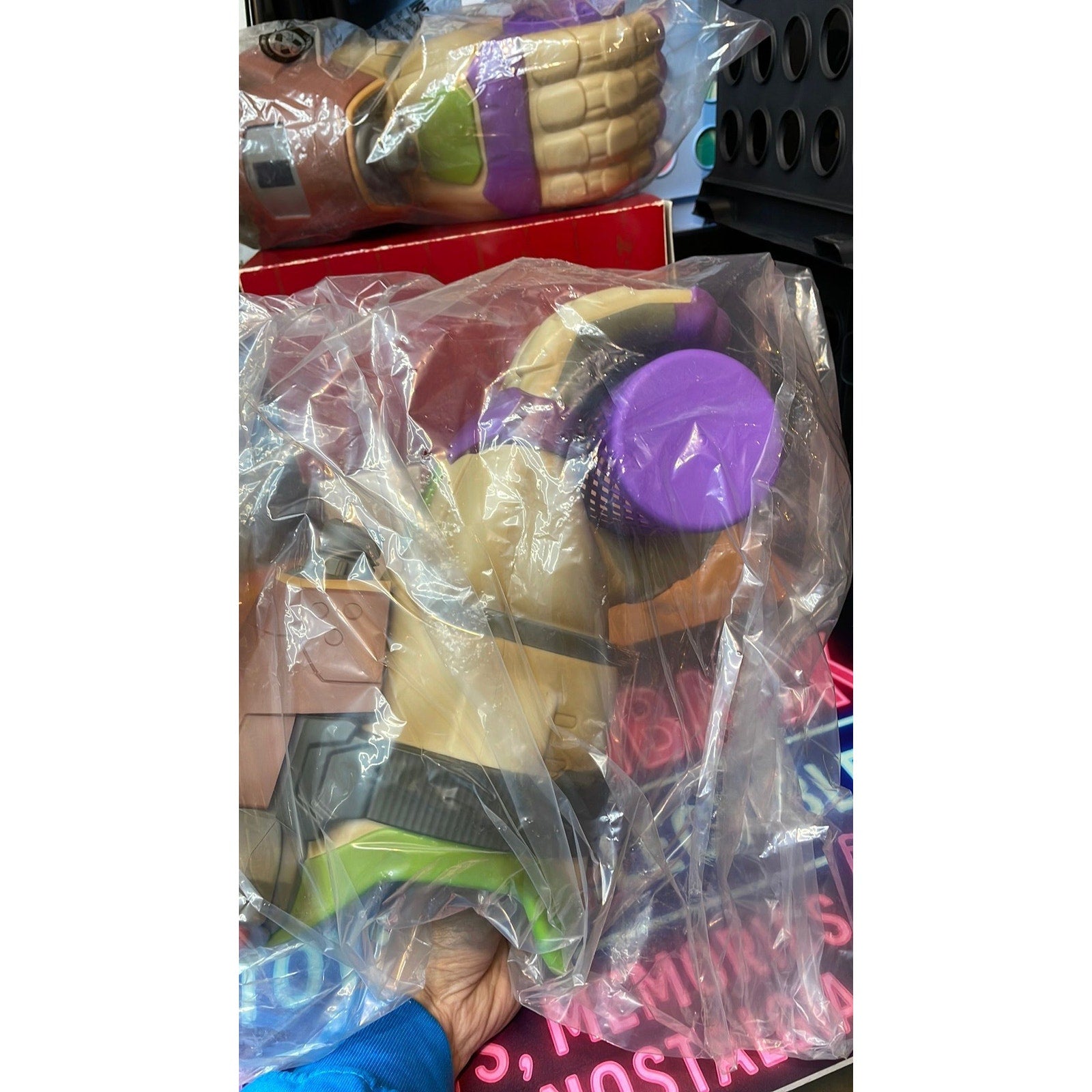 Disney Parks Buzz Lightyear Arm Gauntlet Light Up Cup Drink Holder NEW SEALED