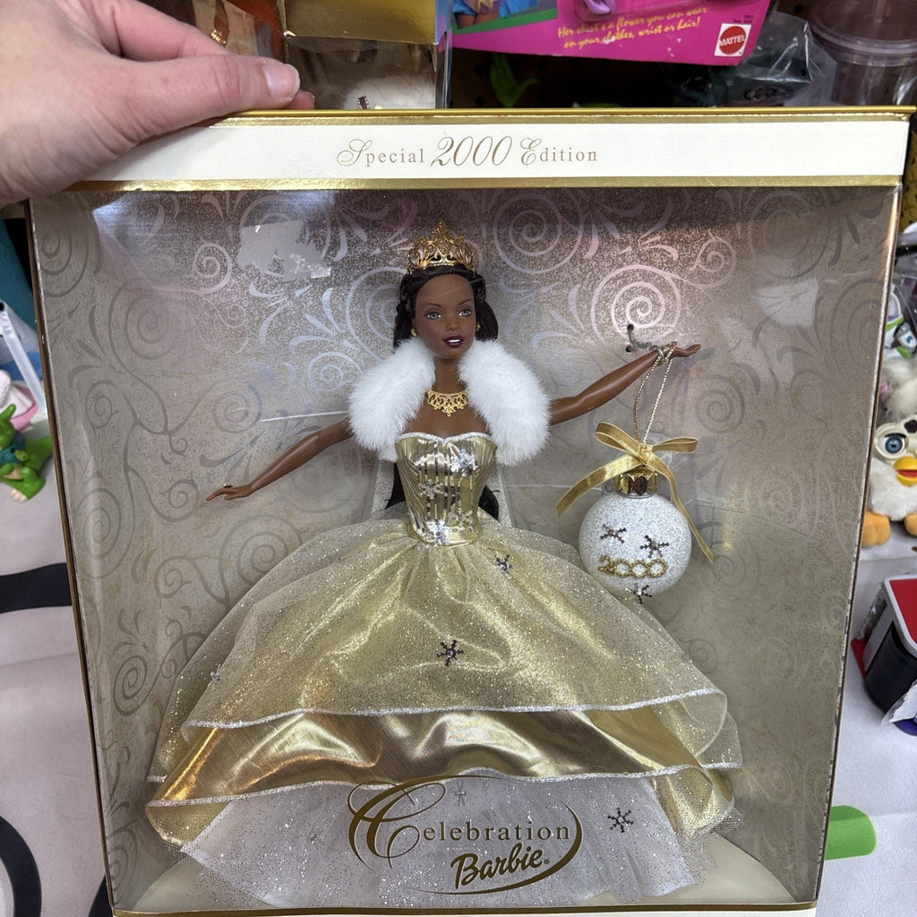 Celebration Barbie African American 2000 Special Edition Doll Original Box New