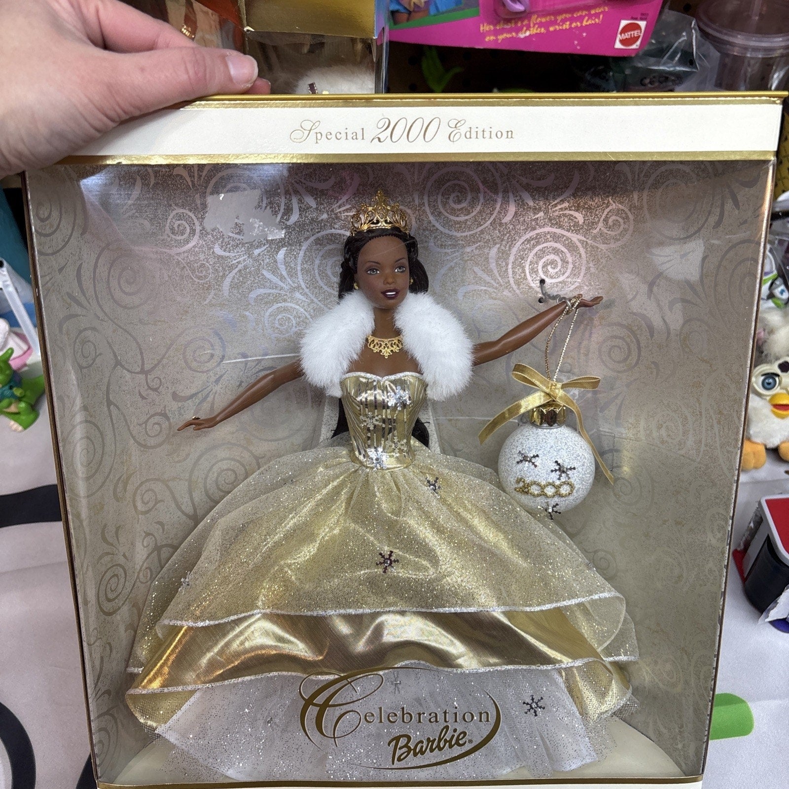 Celebration Barbie African American 2000 Special Edition Doll Original Box New