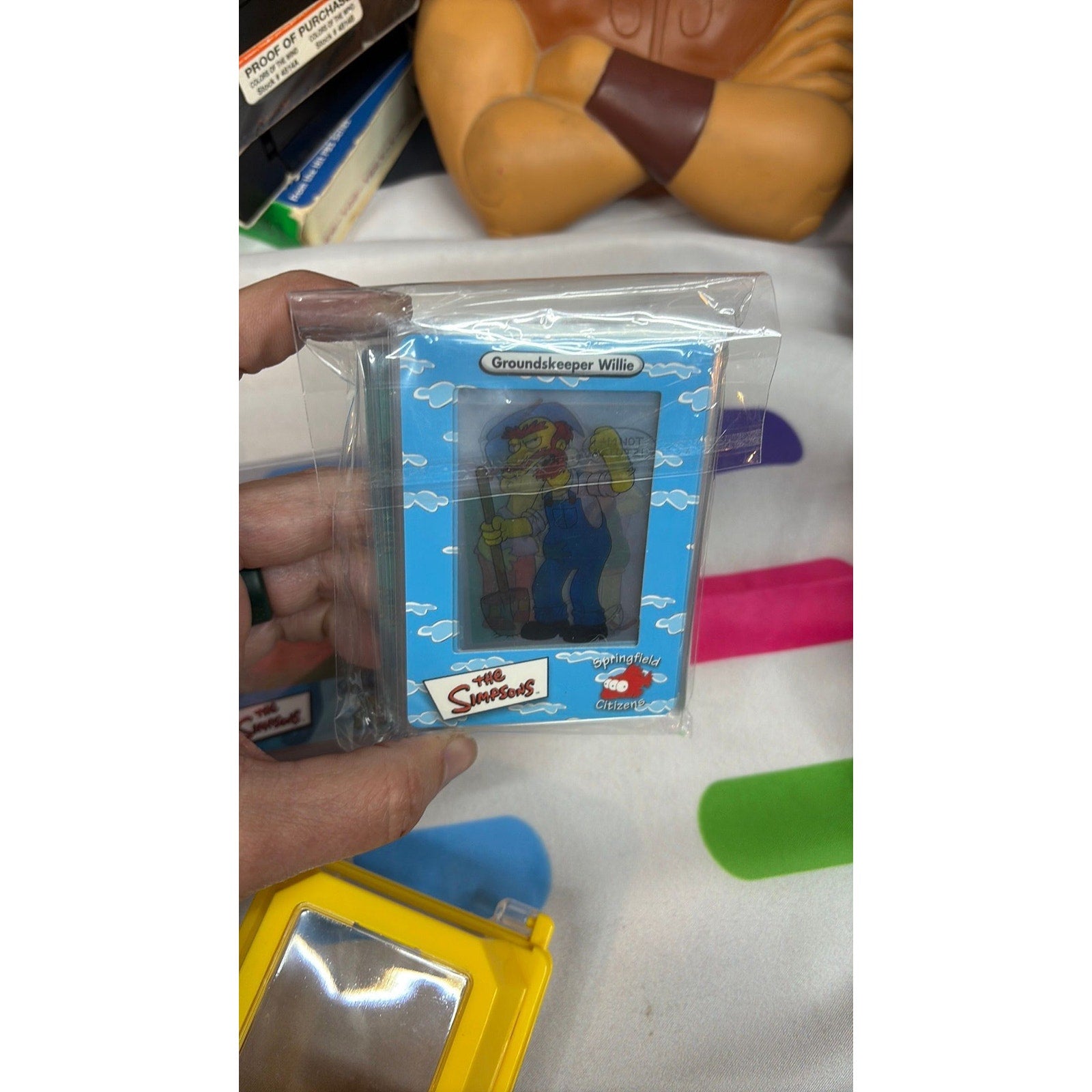 2000 ARTBOX THE SIMPSONS FILM CARDZ COMPLETE-46 CARD FULL SET WITH VIEWER