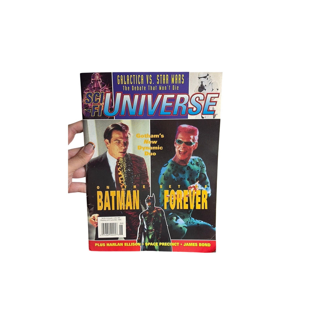 Sci-Fi Universe June 1995 Star Wars Batman Forever James Bond Jim Carey