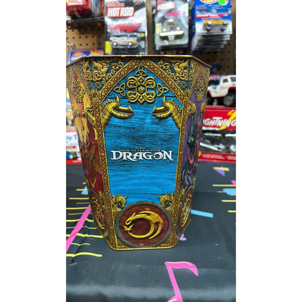 Cinemark - How to Train Your Dragon - Dragons Popcorn Tin - 2025 NEW Embossed