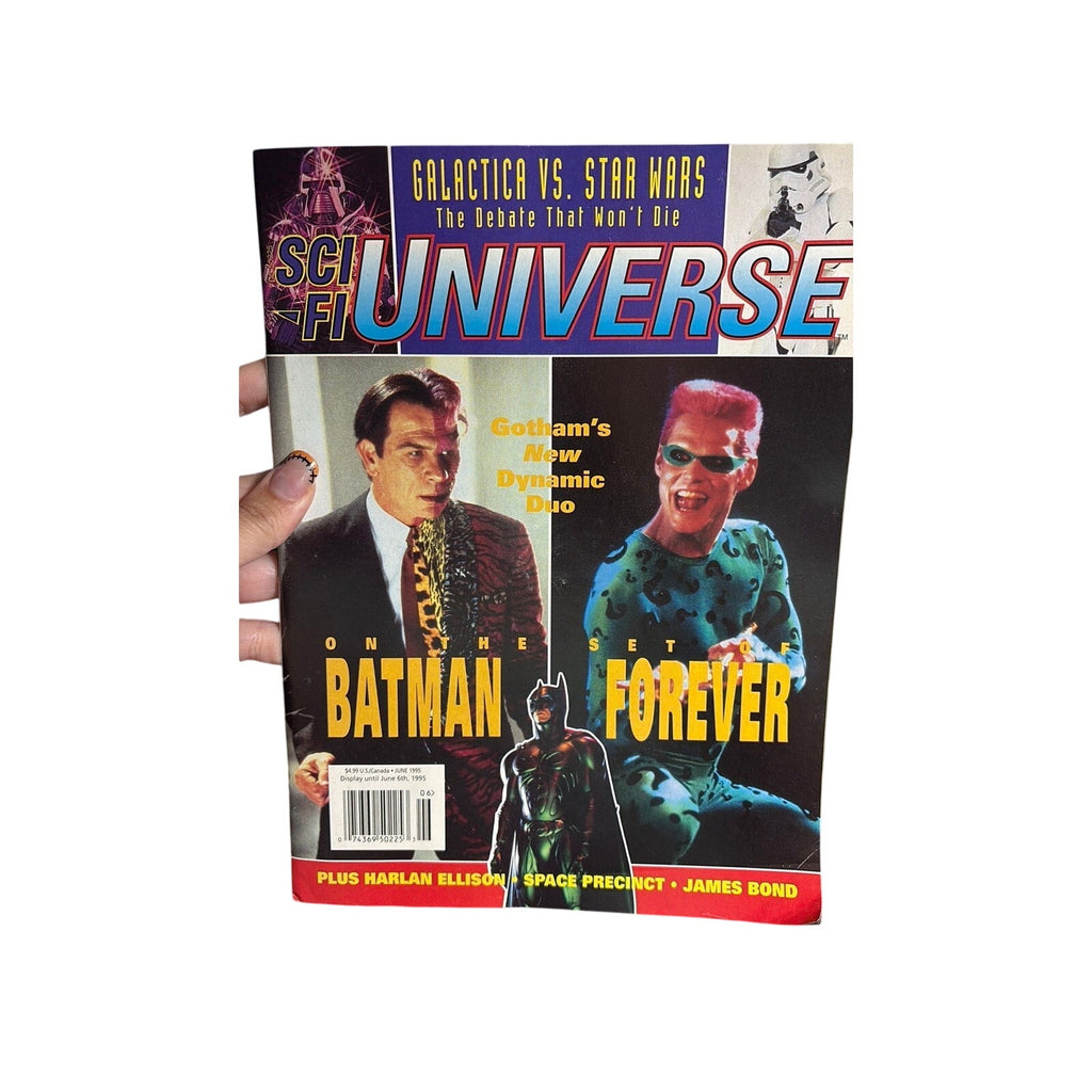 Sci-Fi Universe June 1995 Star Wars Batman Forever James Bond Jim Carey