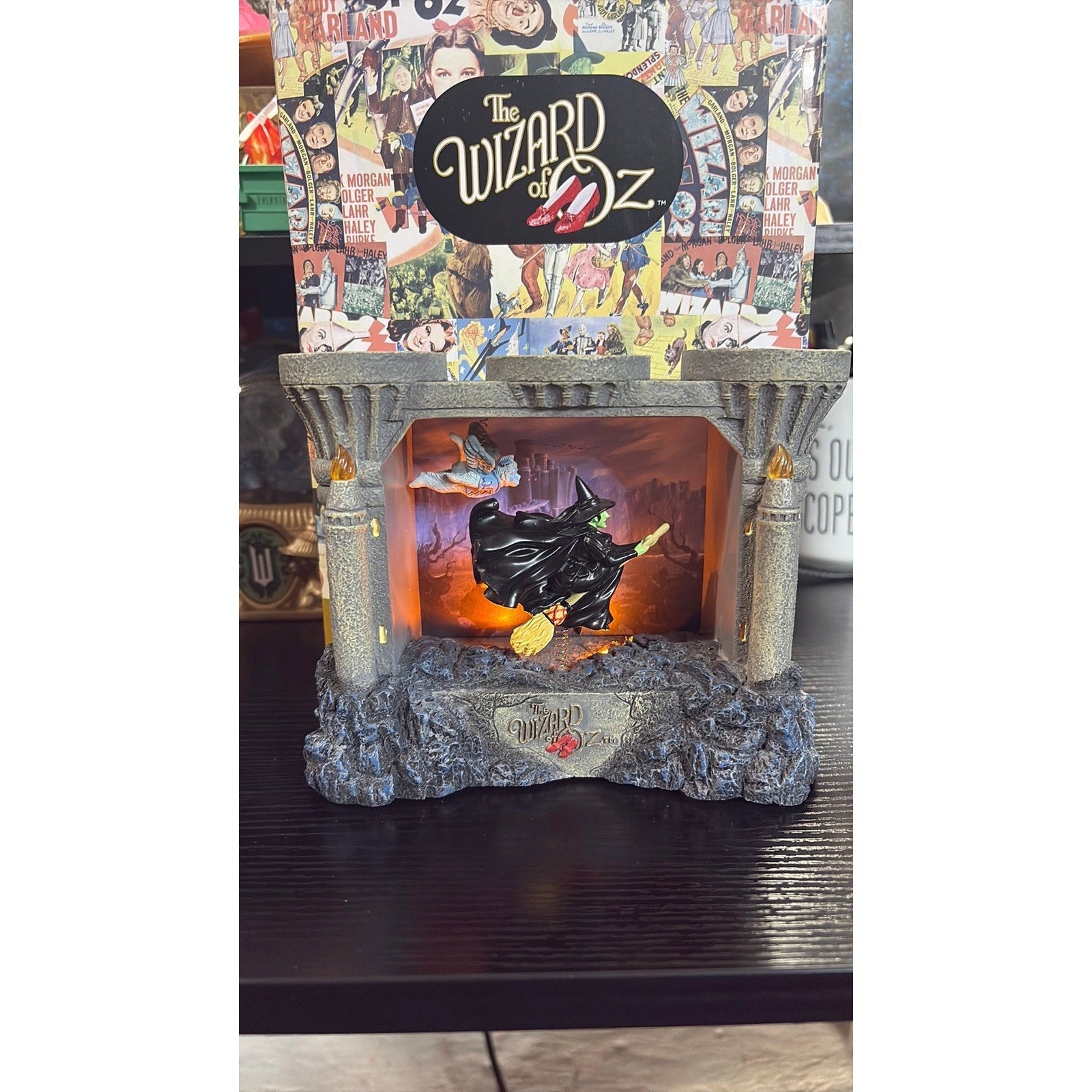 Westland Wicked Witch Castle - Wizard of Oz Wicked Witch of the West Lighted Statue