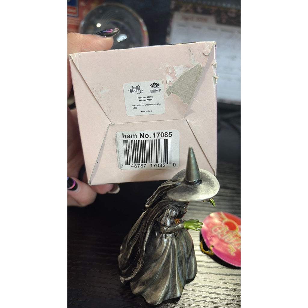 Wizard of Oz WICKED WITCH OF THE WEST Pewter Figurine RETIRED Westland #17085 4"