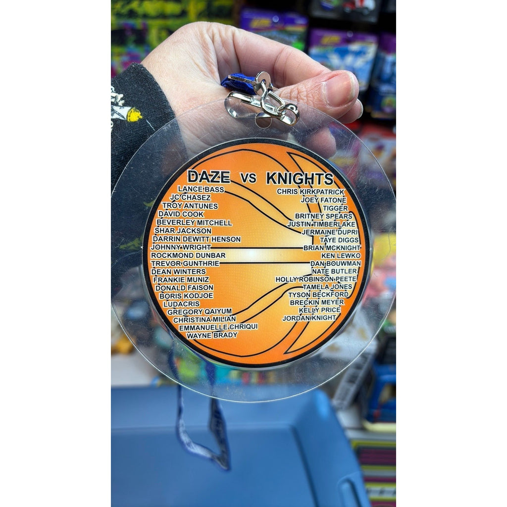 NSYNC 2001 challenge children lanyard