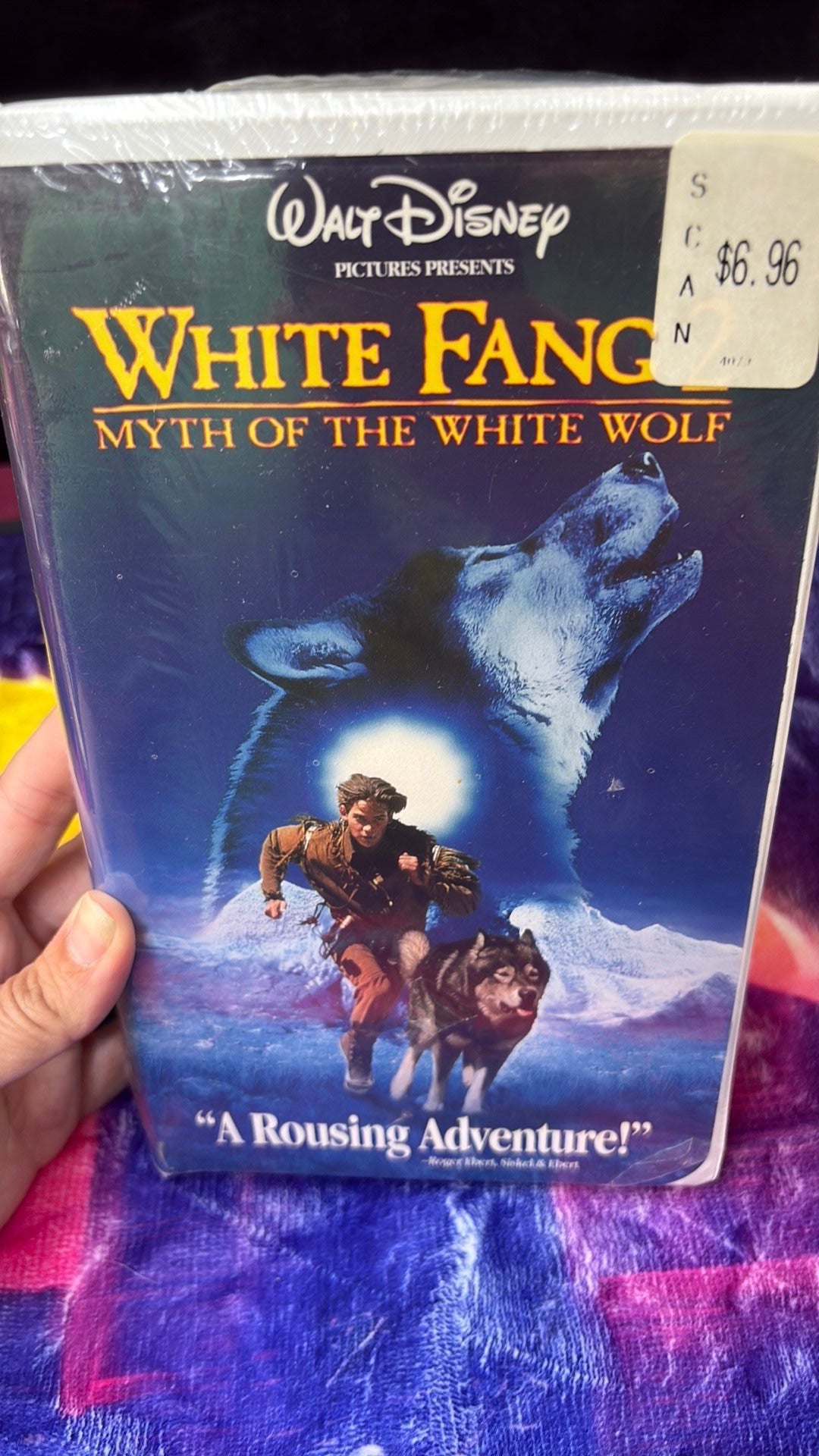 White Fang 2: Myth of the White Wolf (VHS, 1994, Disney)  Sealed New - READ