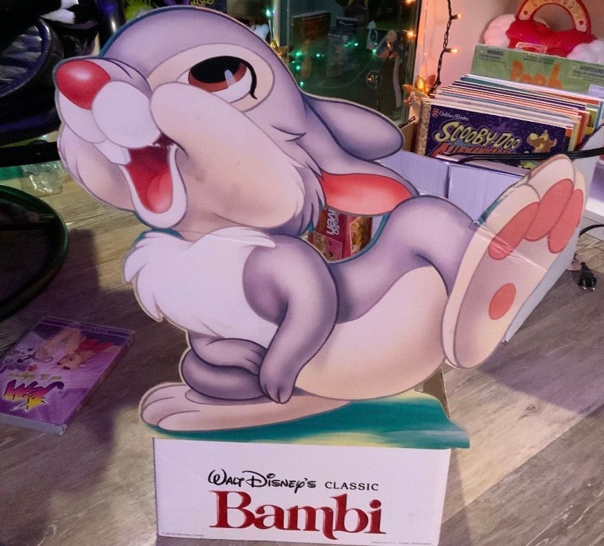 Bambi Thumper Disney Promo Cardboard display - Store display