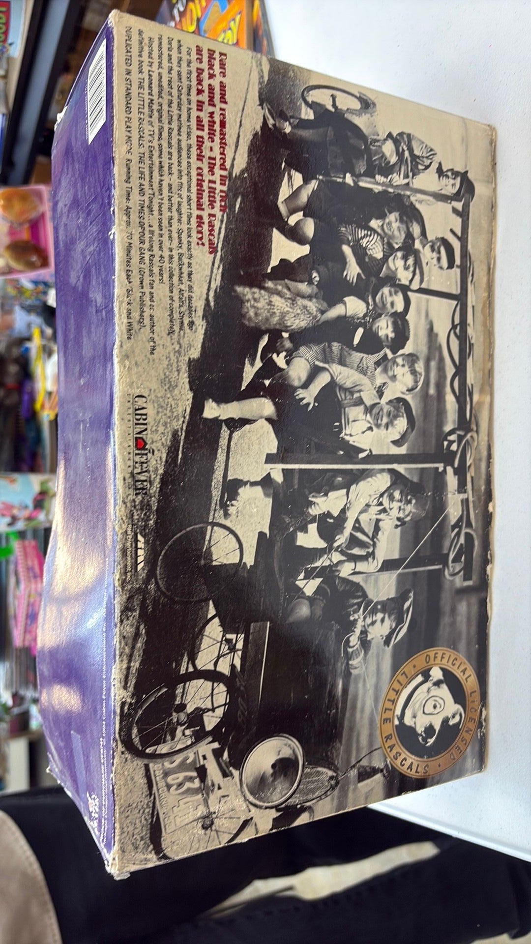 M- The Little Rascals Remastered VHS Full Set Host Leonard Maltin Volumes 1-12 - READ