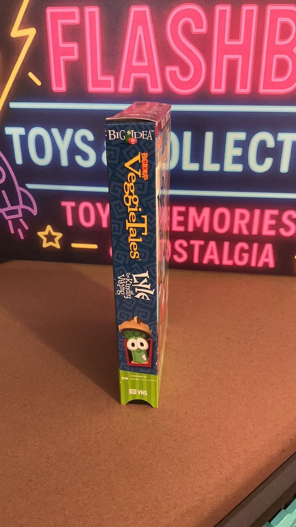 6D - VeggieTales VHS Lyle the Kindly Viking A Lesson In Sharing 2001 Vintage