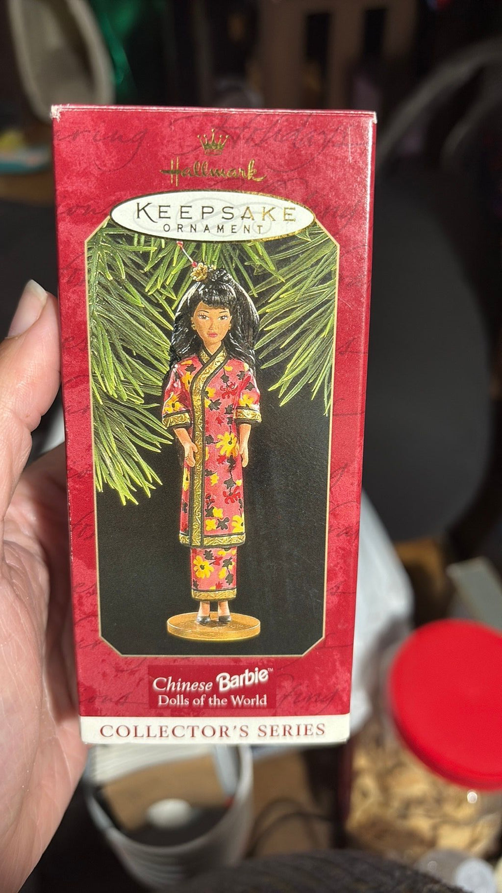 14C1- 1997 Hallmark Keepsake - Chinese Barbie Dolls Of The World 2nd in Series