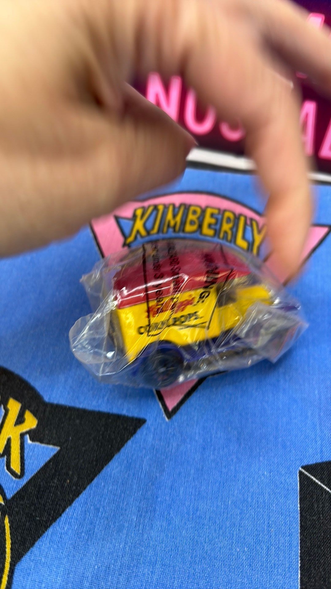 7B- 1989 Matchbox Kellogg's Corn Pops 1921 Ford Model T 1:52 New In Plastic Bag