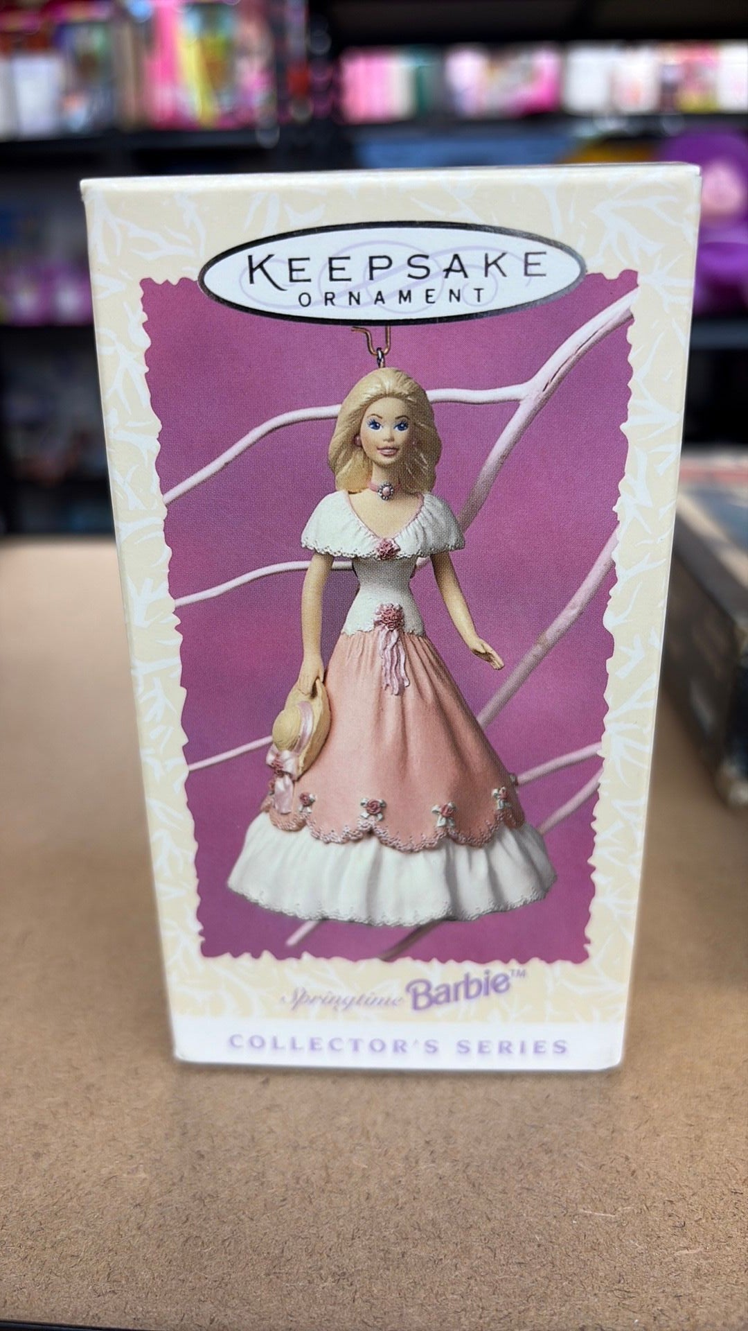 14C1- 1997 Collector's Hallmark Keepsake Christmas Ornament Springtime Barbie™