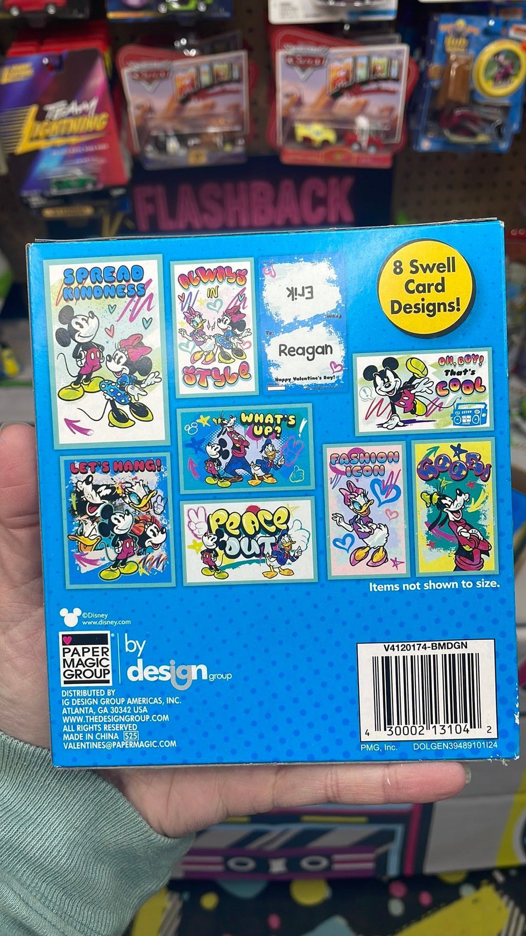 8A - Retro Valentines Day Cards Mickey and Friends 26 Cards 48 Heart Seals