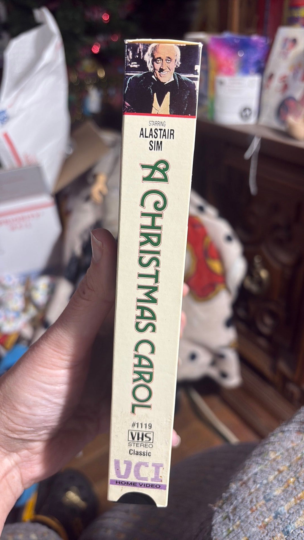 A Christmas Carol (Color 1951 VHS) Charles Dickens' Alastair Sim