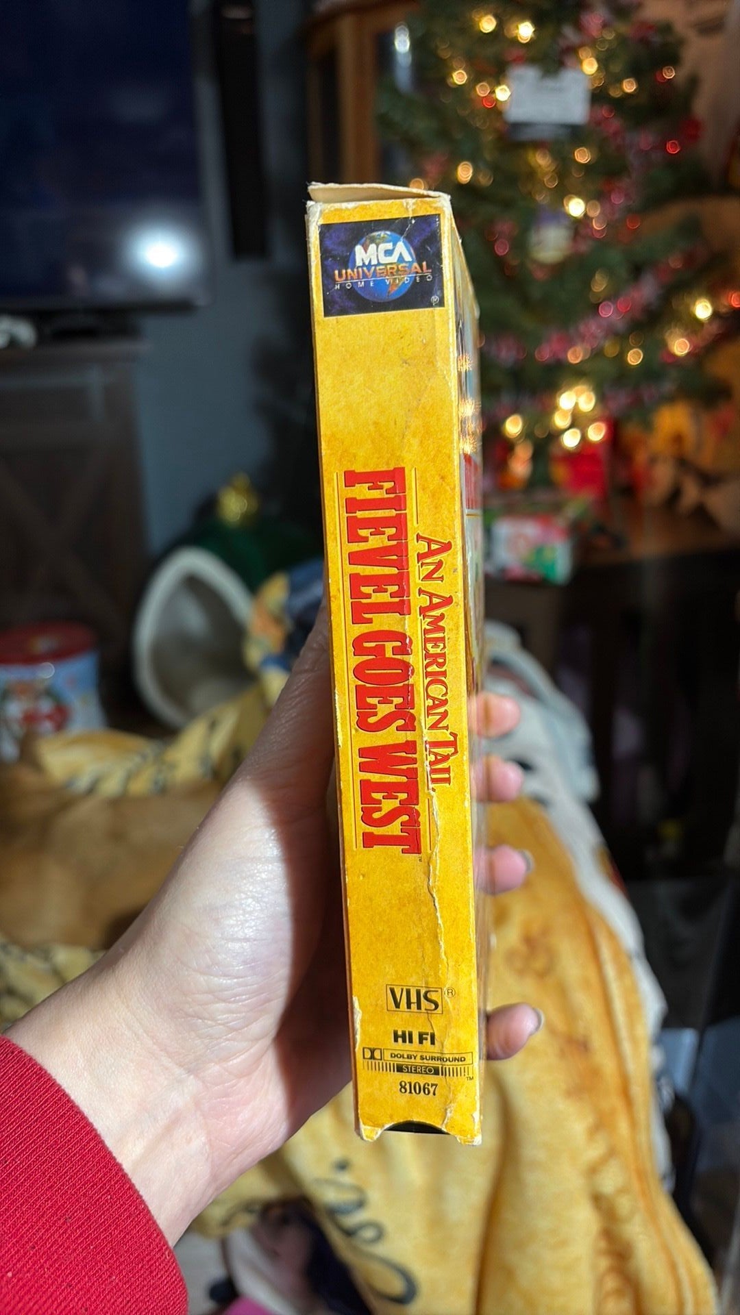 An American Tail Fievel Goes West VHS 1991 Animation Family MCA Universal