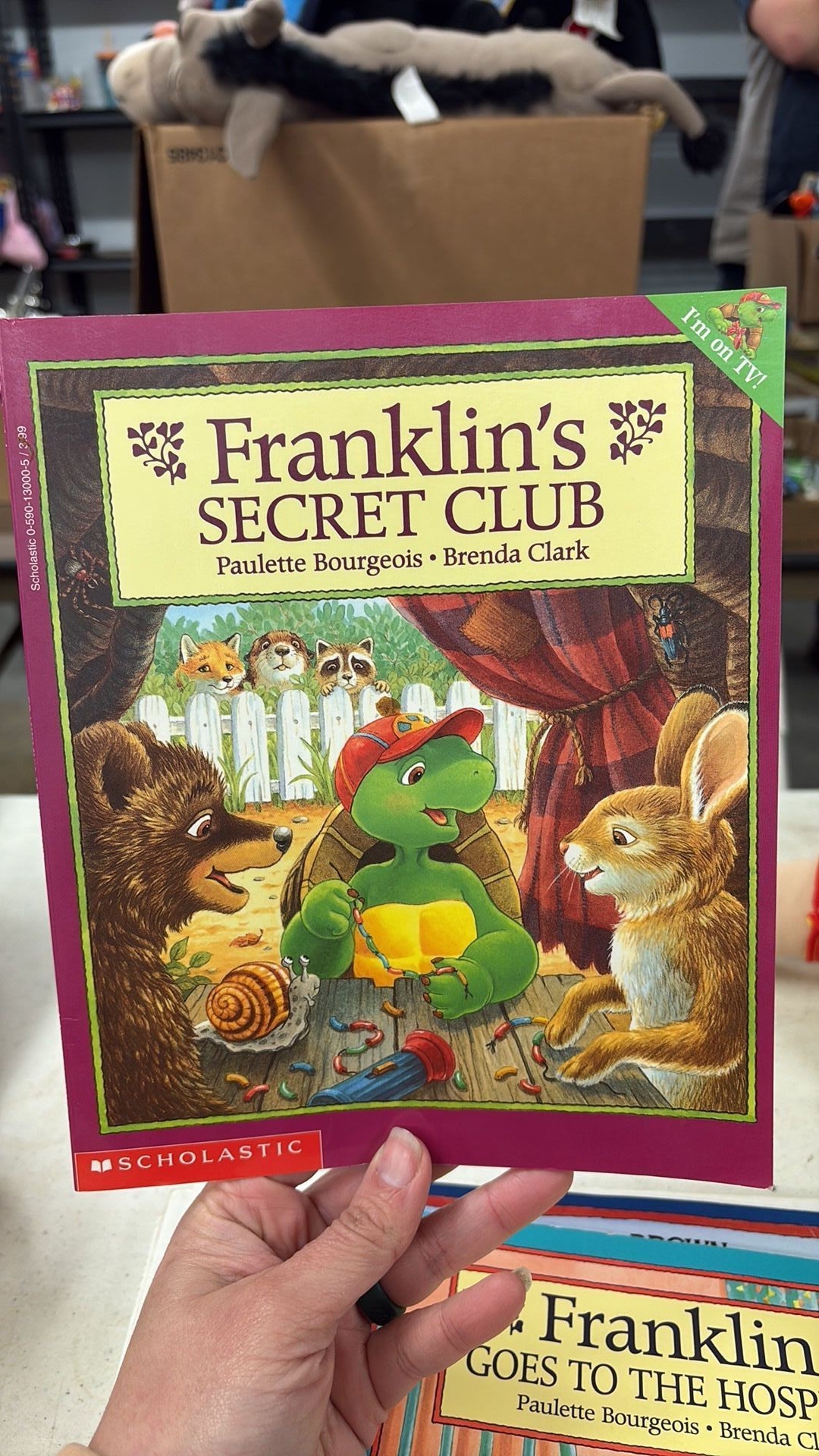 4B - Franklins Secret Club - 1998 Paperback By Bourgeois, Paulette - Good - 4B