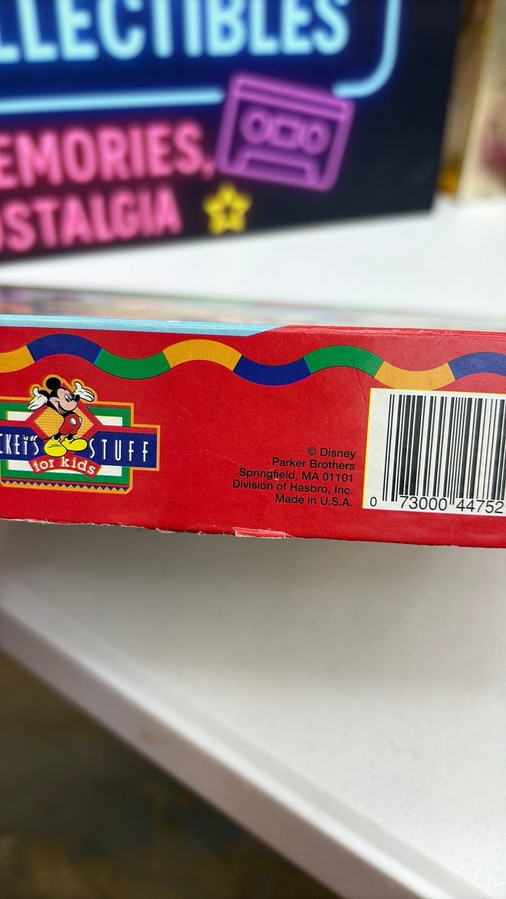 4B- Mickey Mouse Pool Puzzle 60 Piece Minney Donald Daisy Vintage Parker Bros.