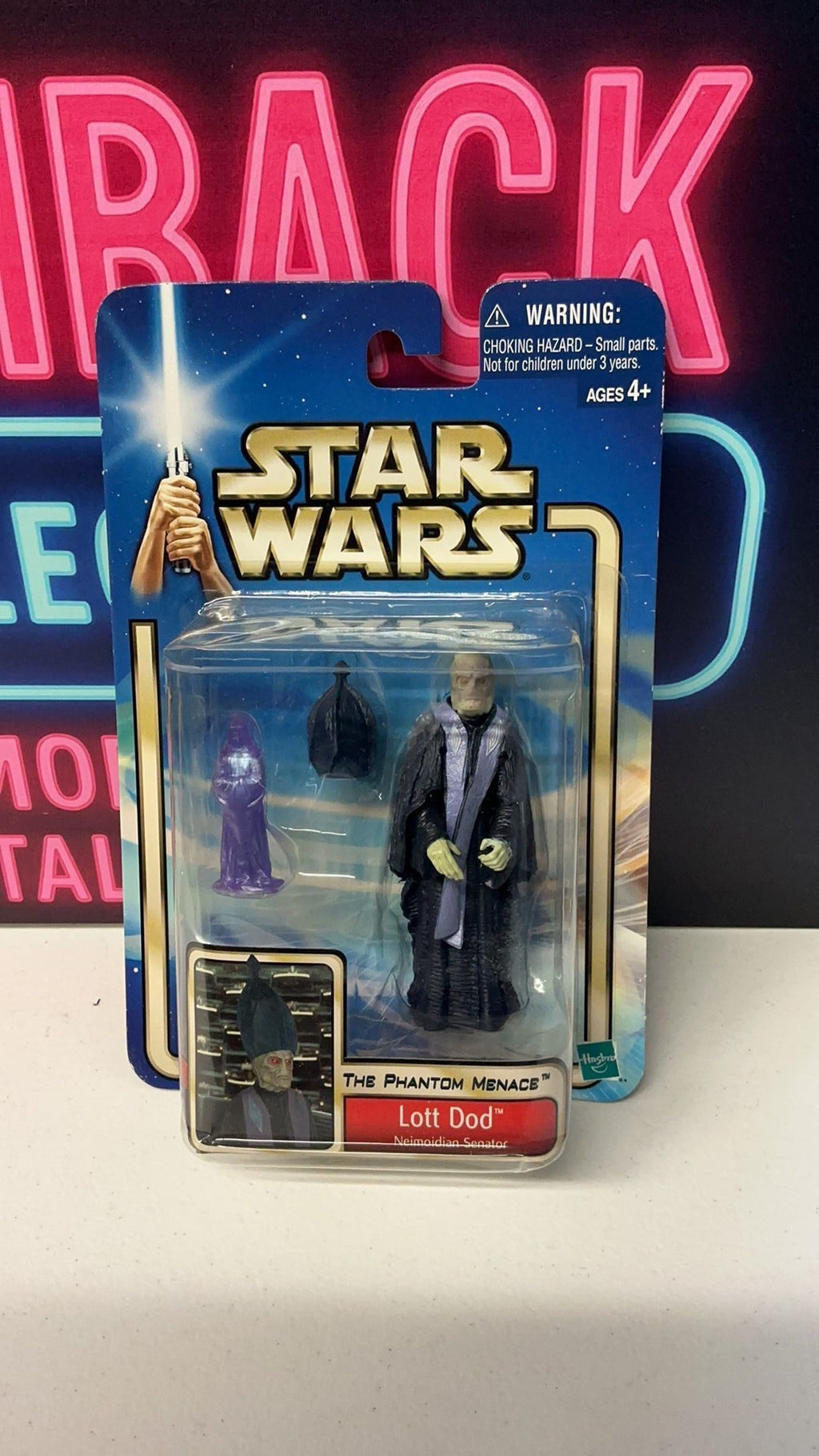 PR2- Star Wars LOTT DOD NEIMOIDIAN SENATOR #51 2002 The Phantom Menace NEW