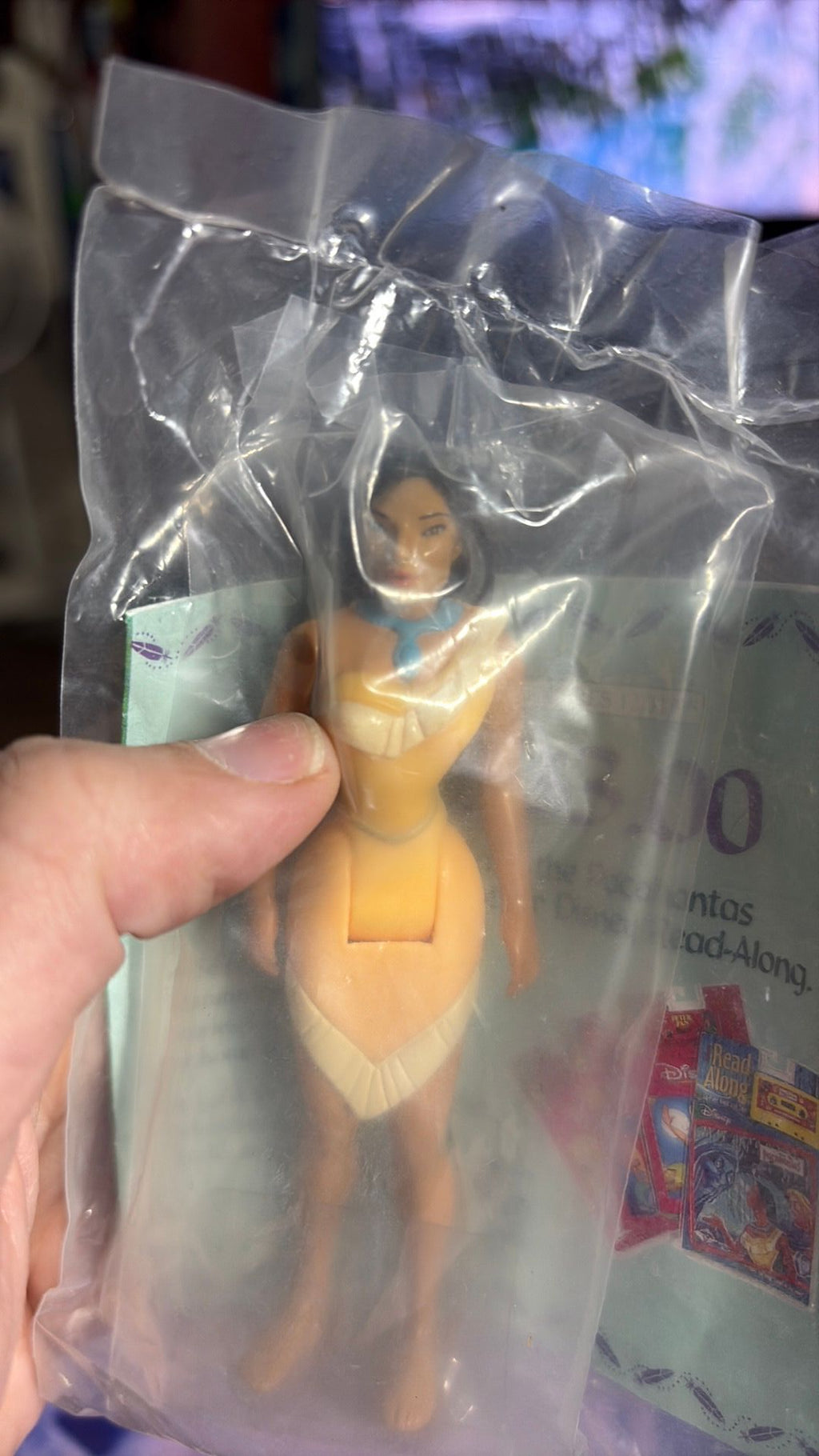Burger King 1995 Disney's Pocahontas Figure Kids Meal Toy New/Sealed