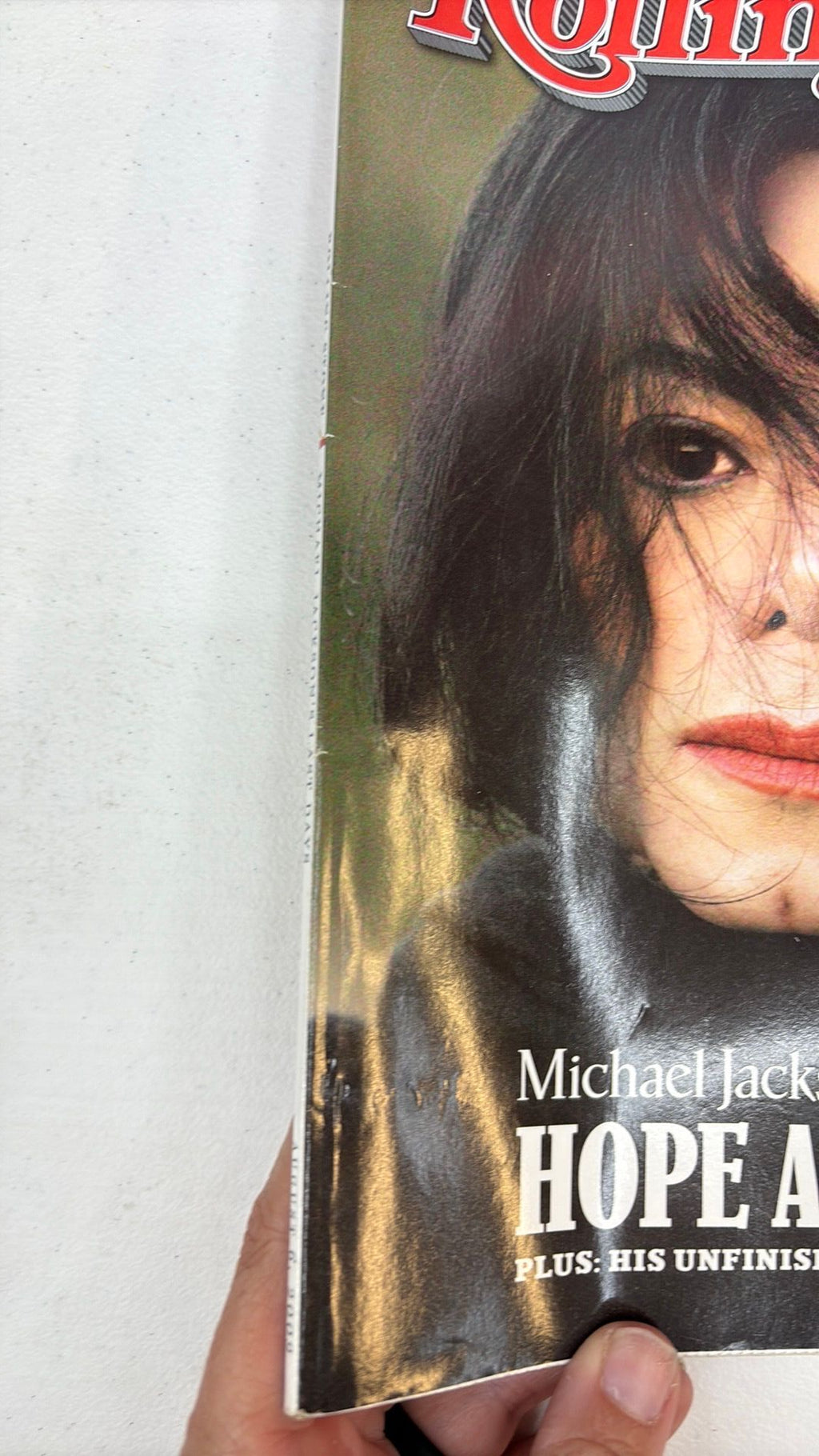 B3- Rolling Stone Magazine Issue #1084 Michael Jackson Issue August 6, 2009